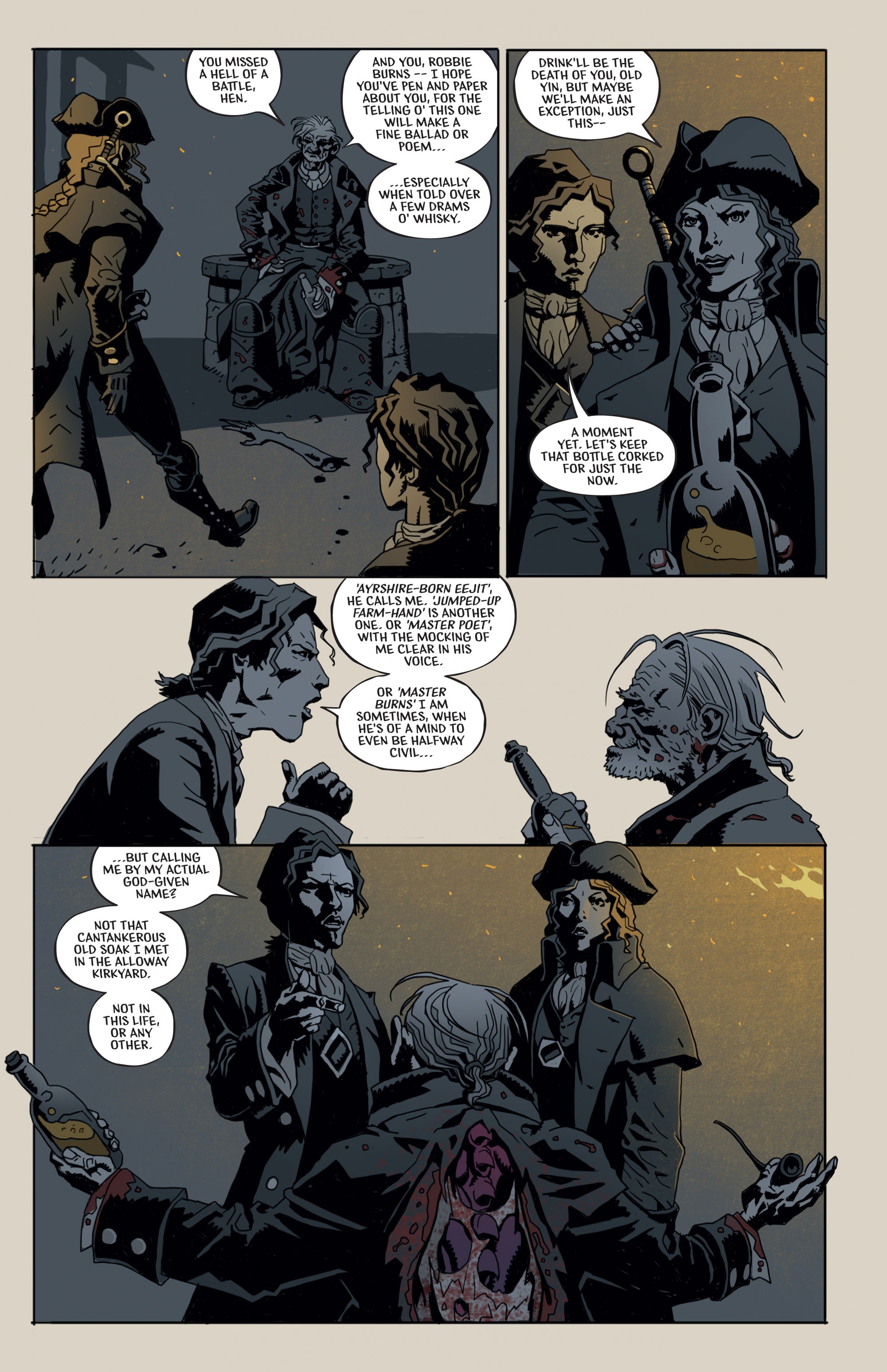Read online Robbie Burns: Witch Hunter comic -  Issue # TPB - 66