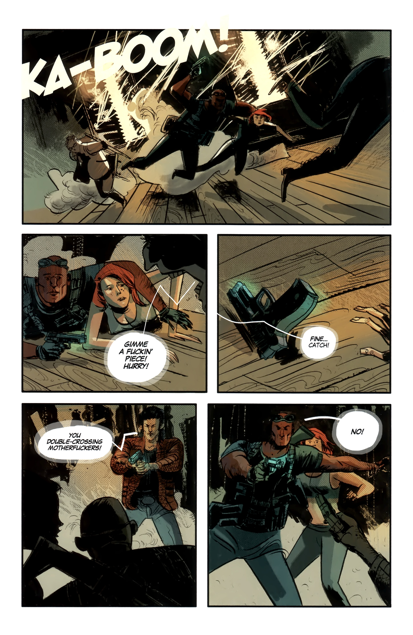 Read online Blue Estate comic -  Issue #11 - 16