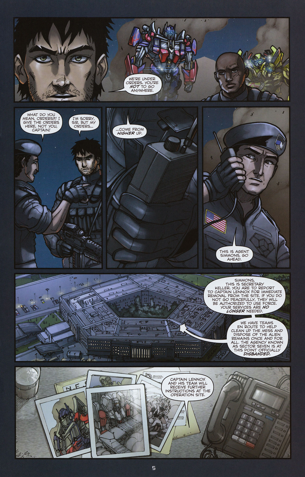 Read online Transformers: Alliance comic -  Issue #3 - 8