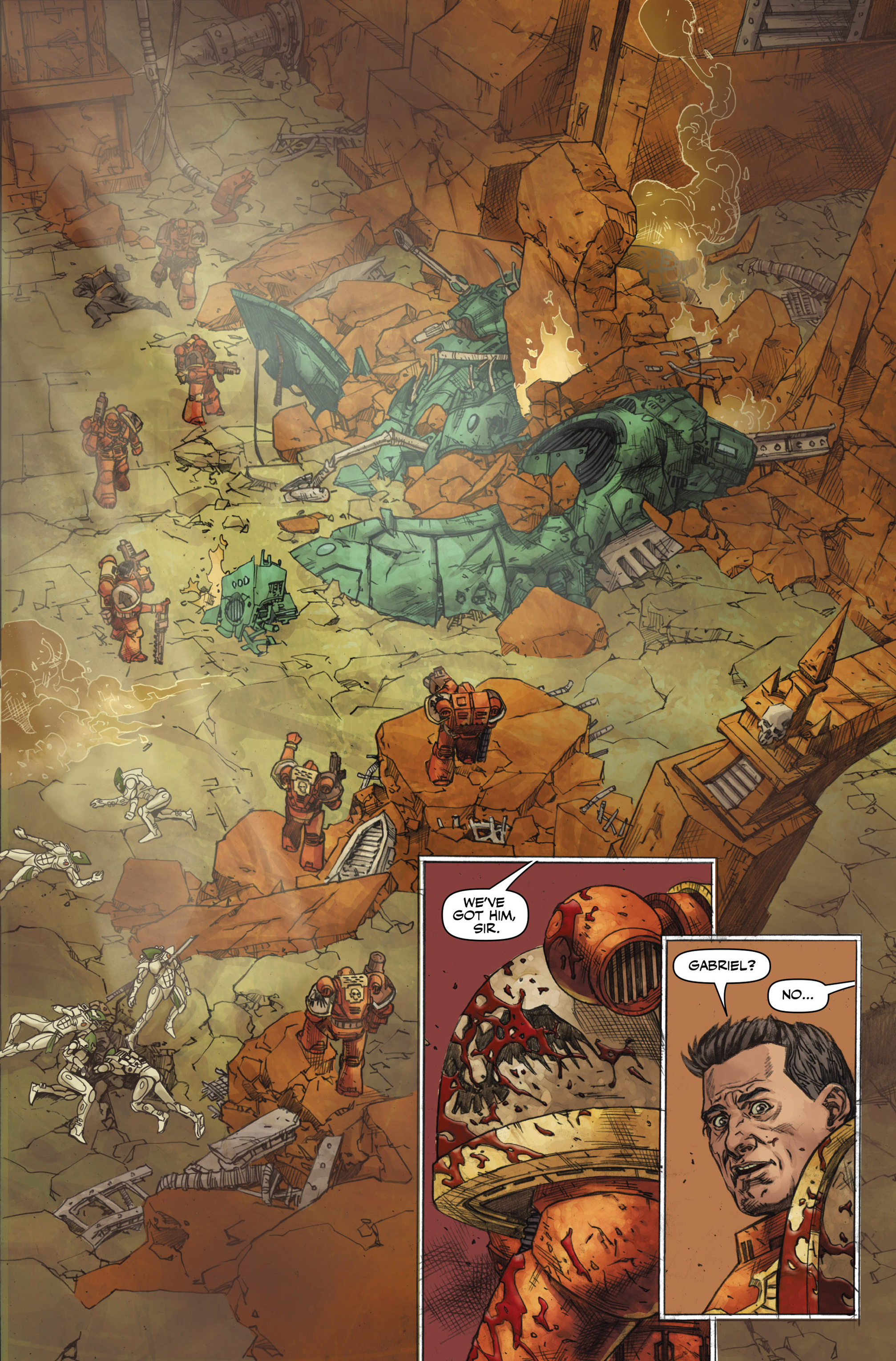 Read online Warhammer 40,000: Dawn of War comic -  Issue #1 - 24