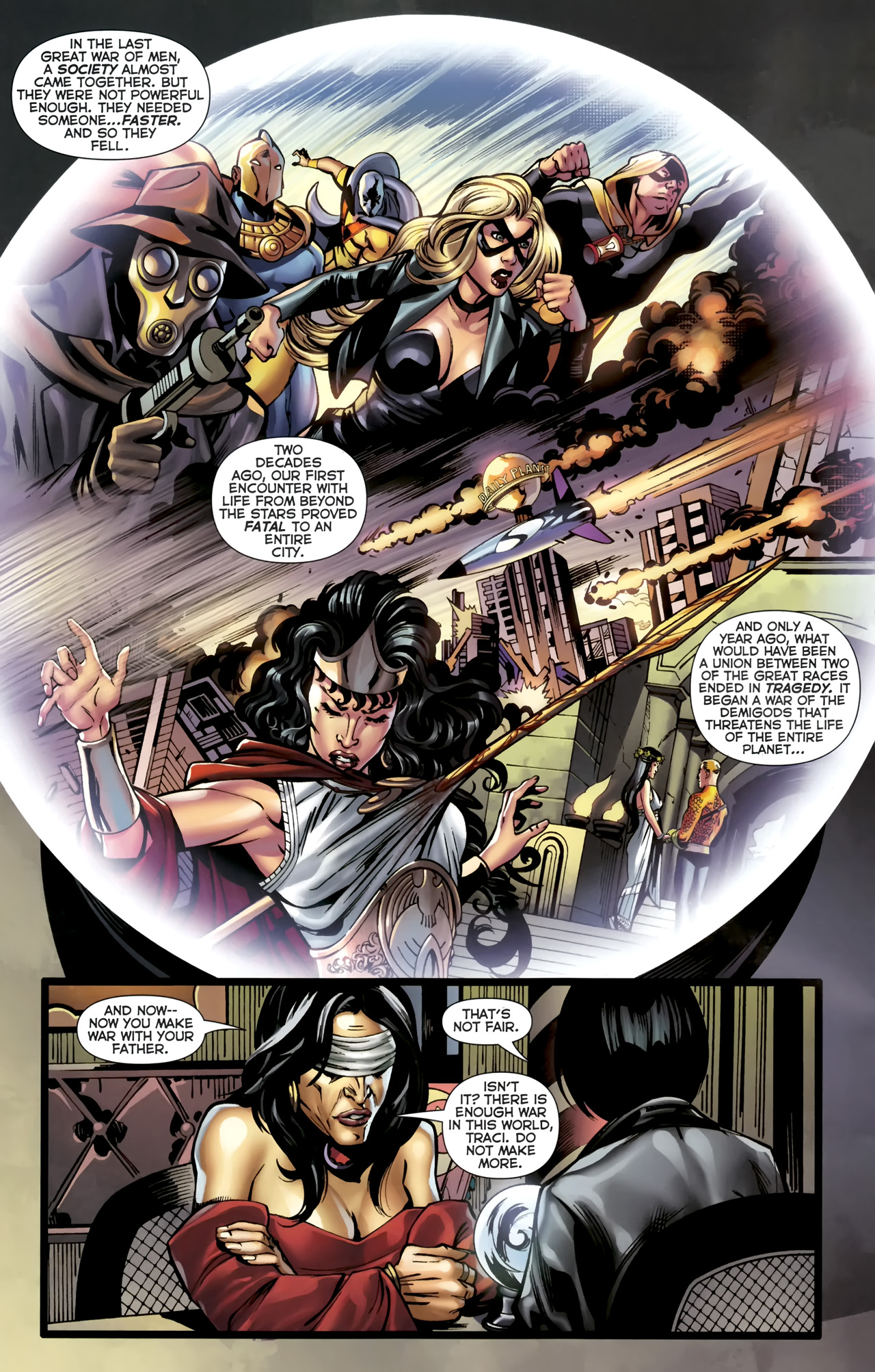 Read online Flashpoint: The World of Flashpoint comic -  Issue #1 - 10