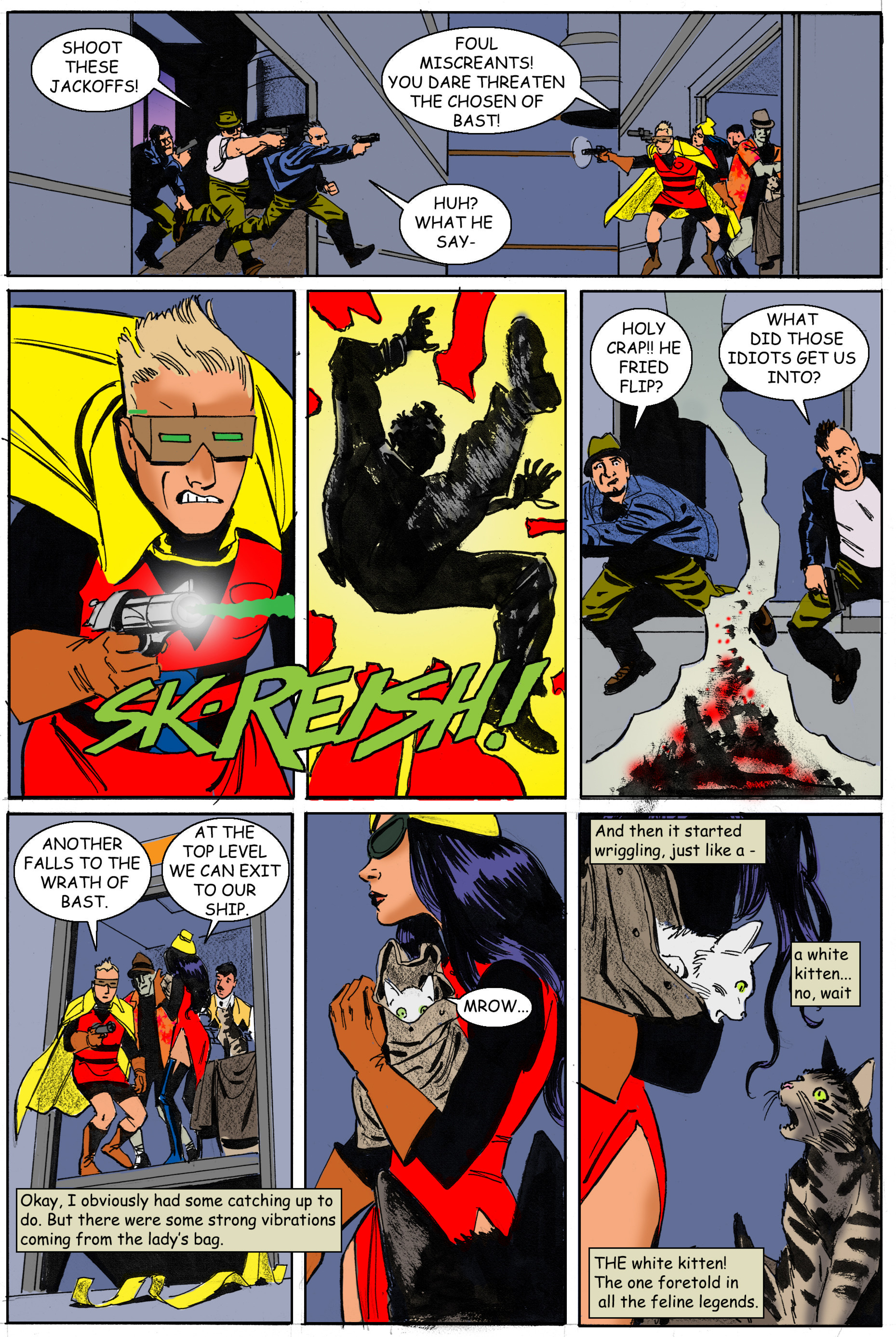 Read online The Mad Mummy comic -  Issue #10 - 12