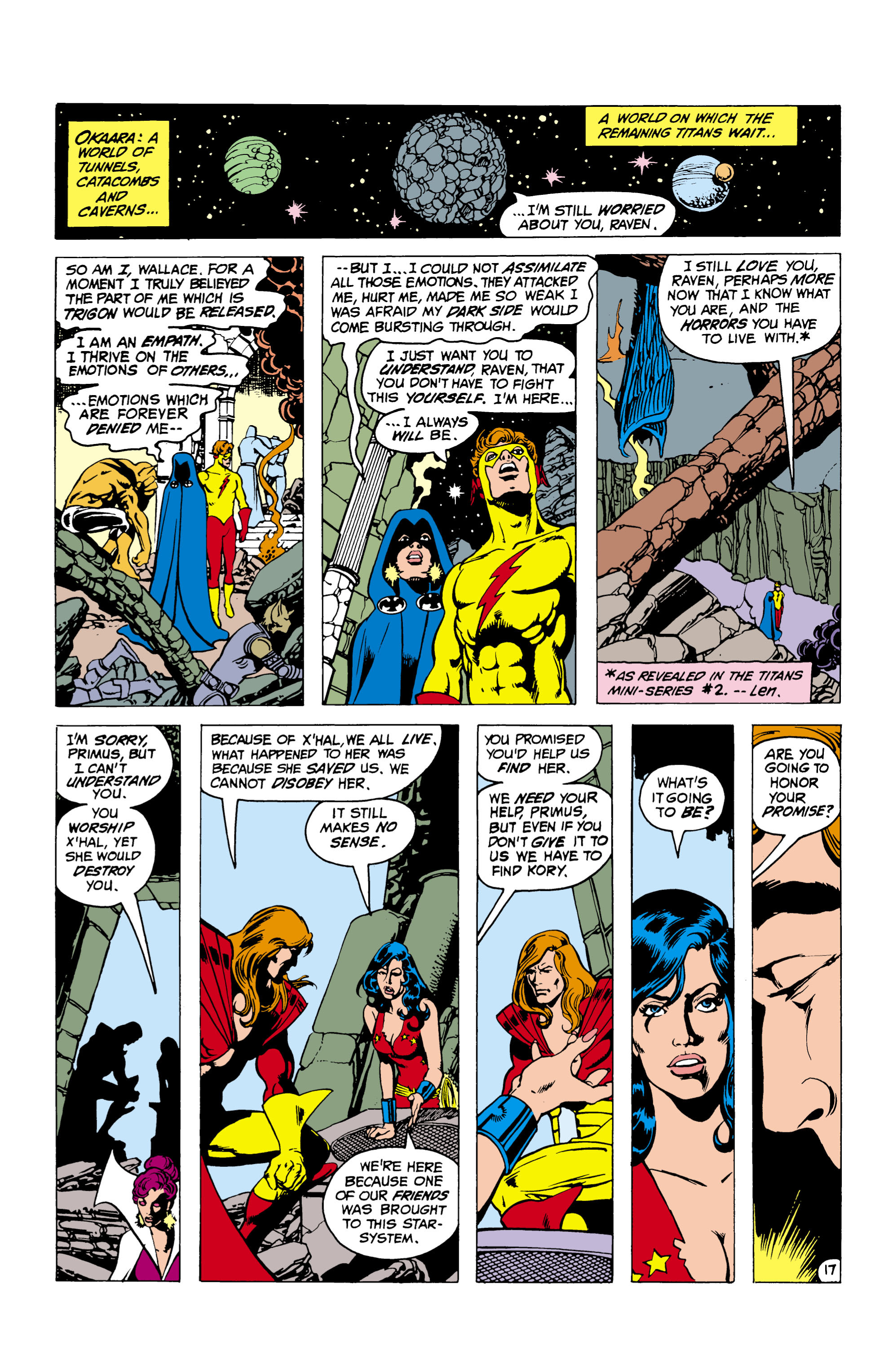 Read online The New Teen Titans (1980) comic -  Issue #25 - 18