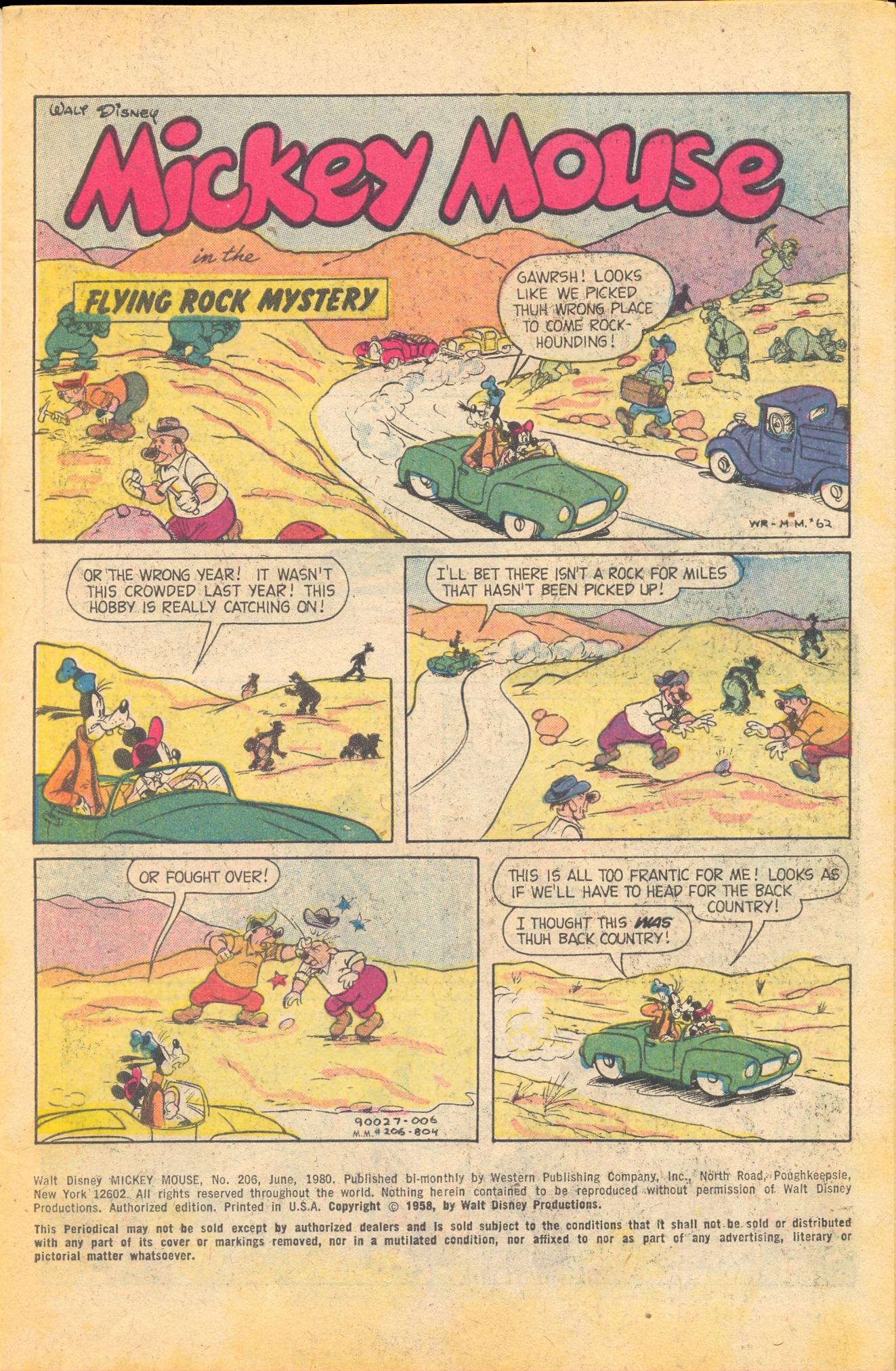 Read online Walt Disney's Mickey Mouse comic -  Issue #206 - 3