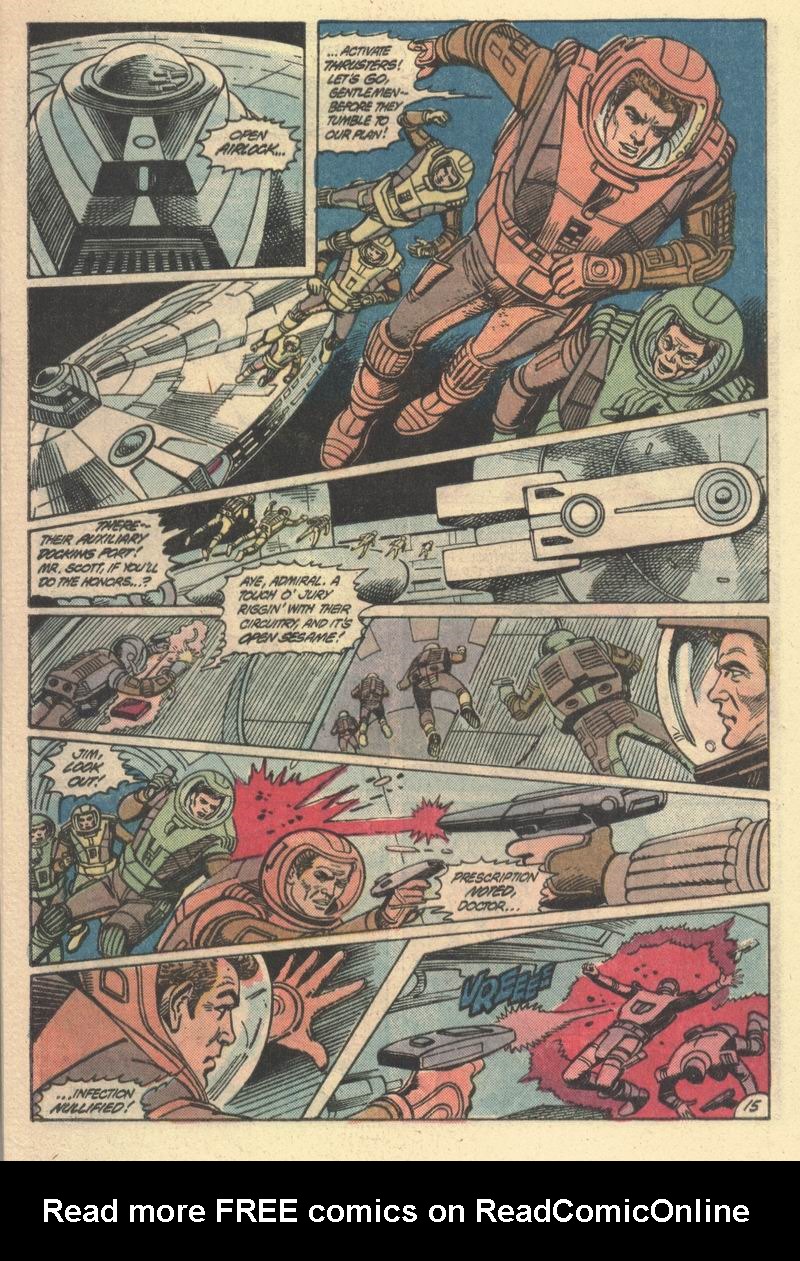 Read online Star Trek (1984) comic -  Issue #12 - 15