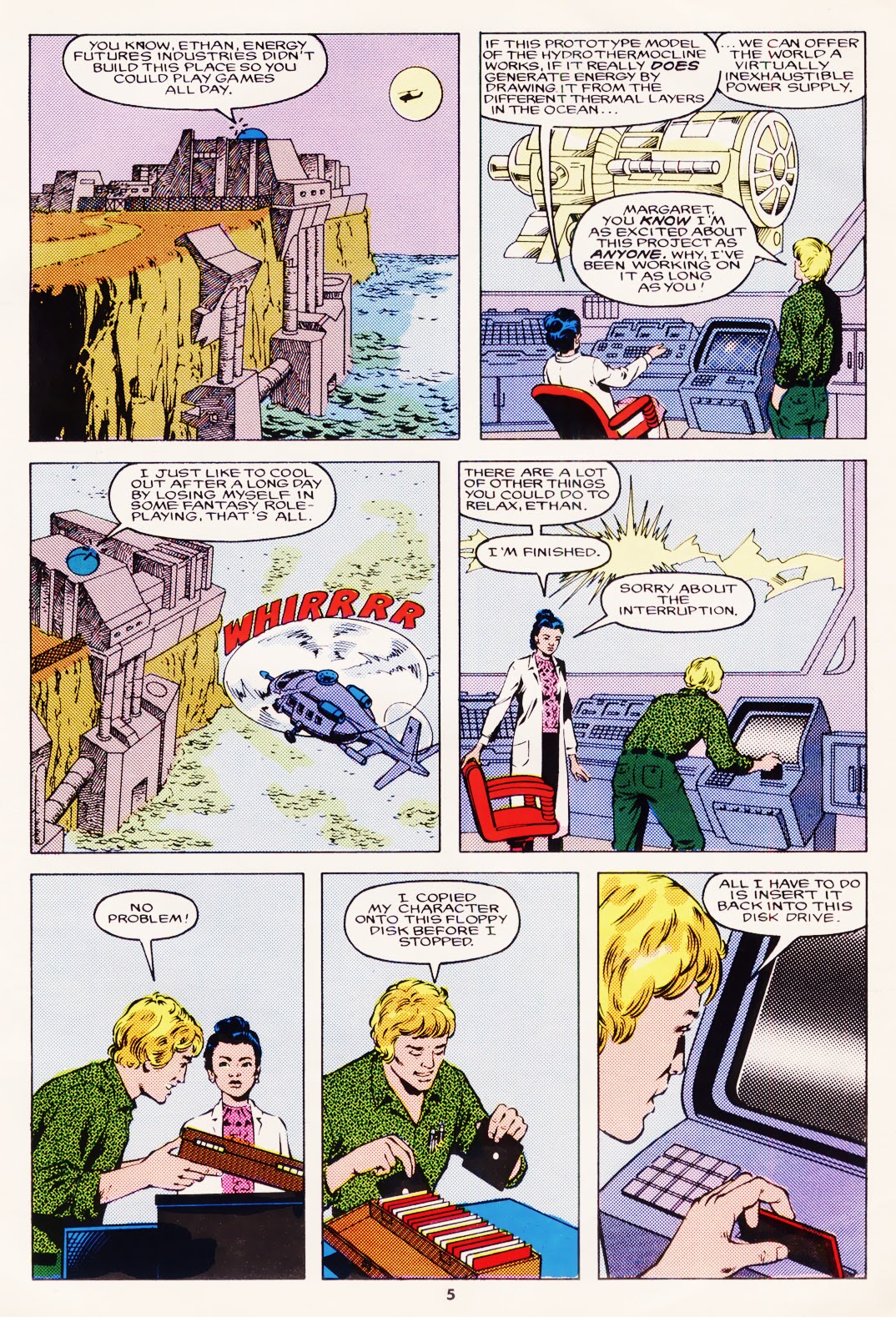 Read online The Transformers (UK) comic -  Issue #105 - 5