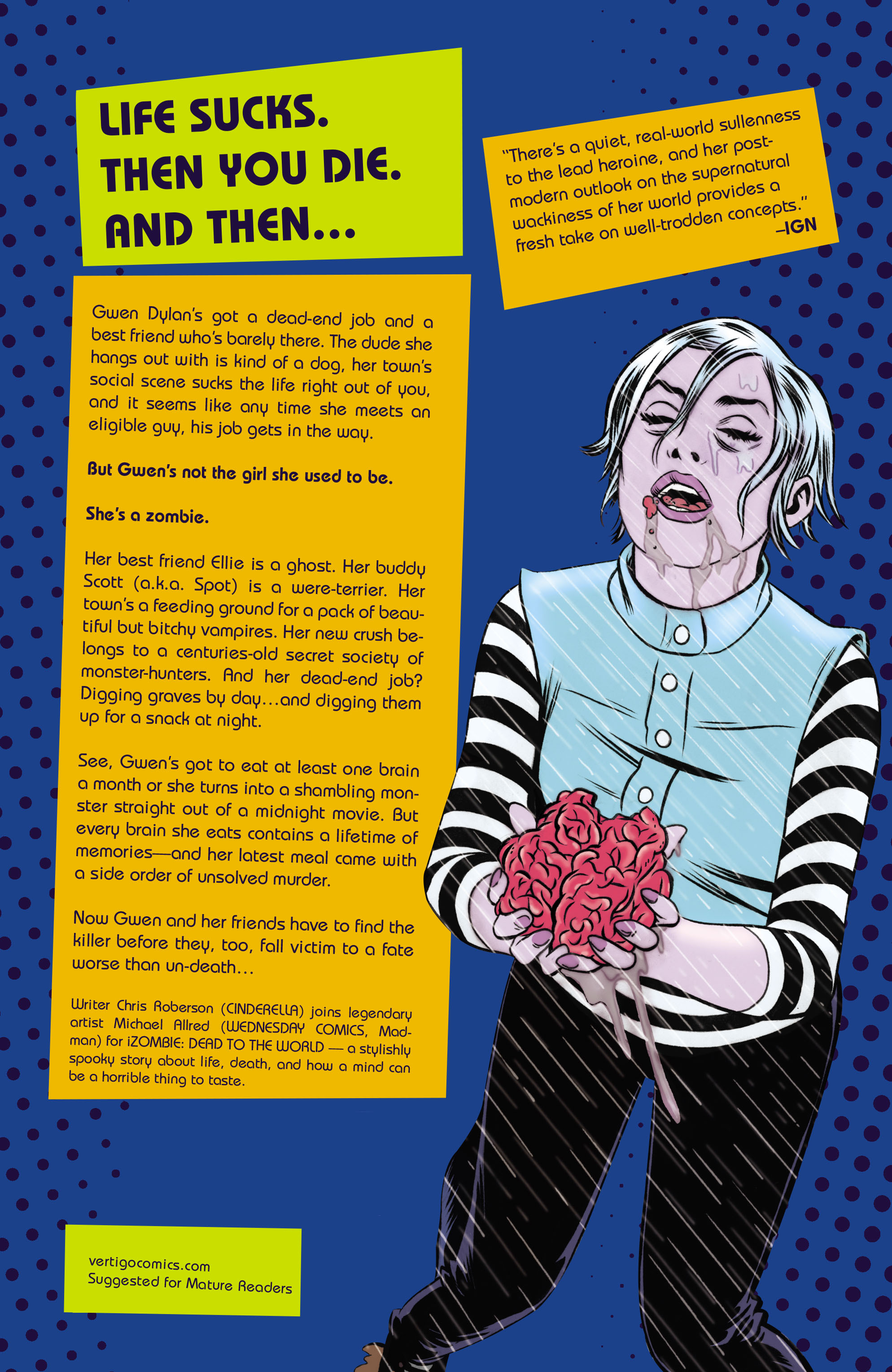 Read online iZombie comic -  Issue # _TPB 1 - Dead To the World - 132