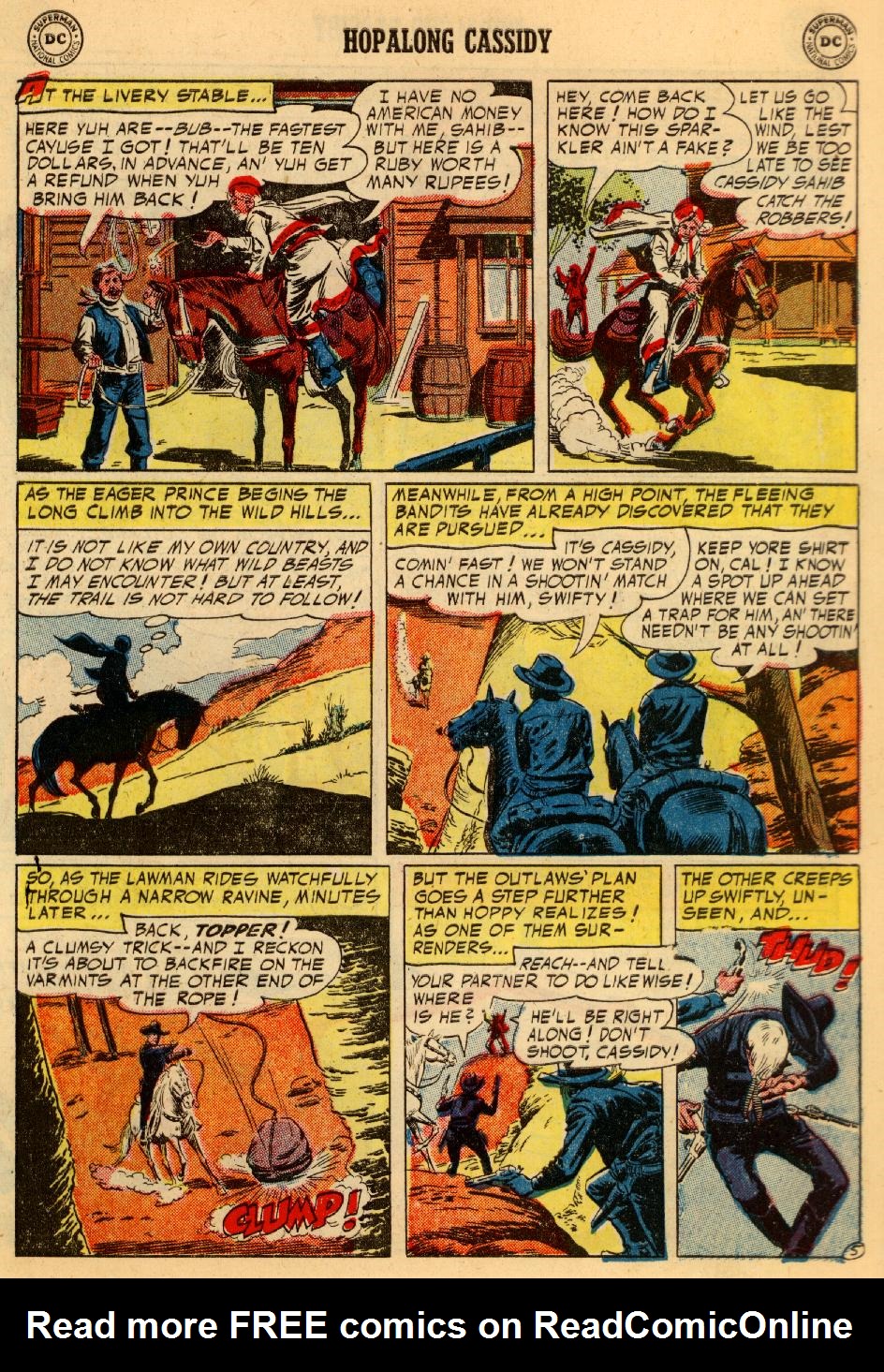 Read online Hopalong Cassidy comic -  Issue #94 - 7