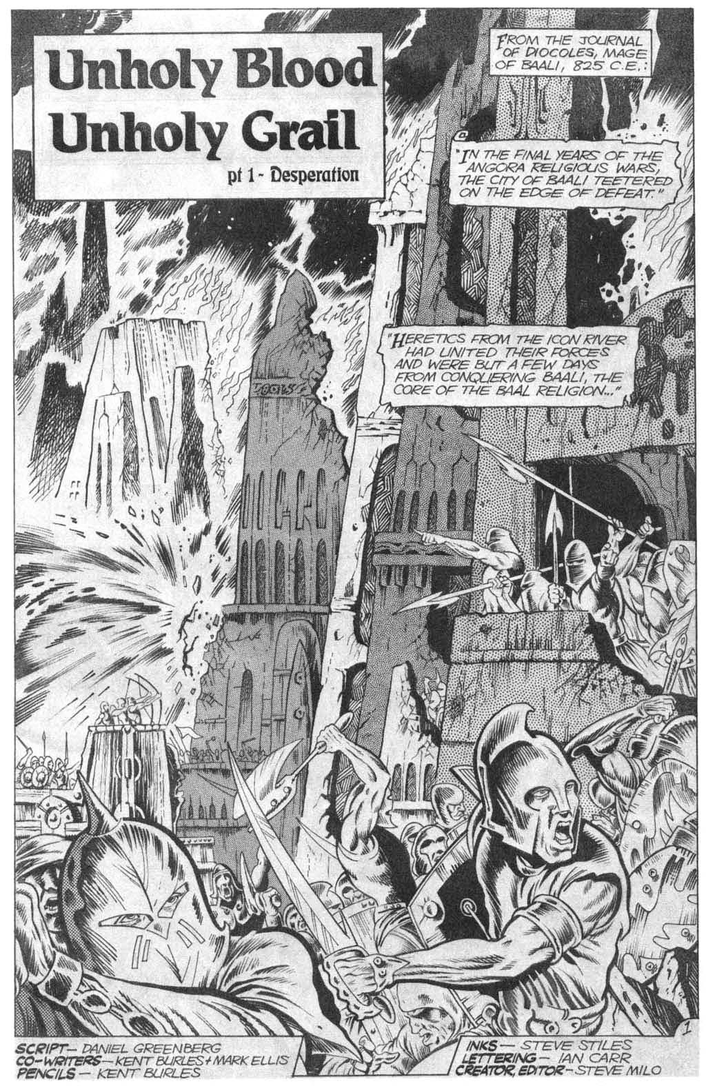 Read online Adventurers (1988) comic -  Issue #0 - 2