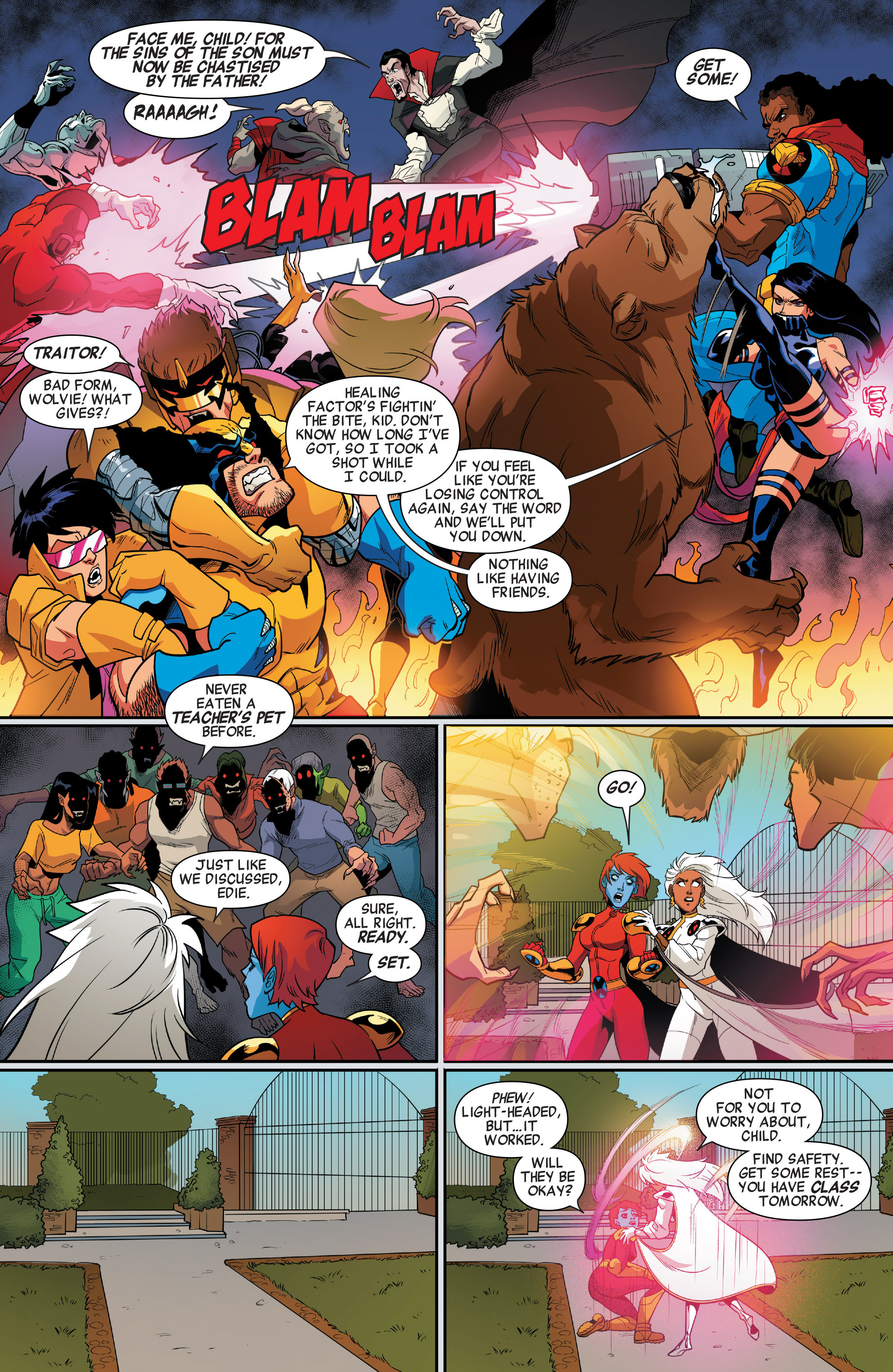Read online X-Men '92 (2016) comic -  Issue #4 - 5