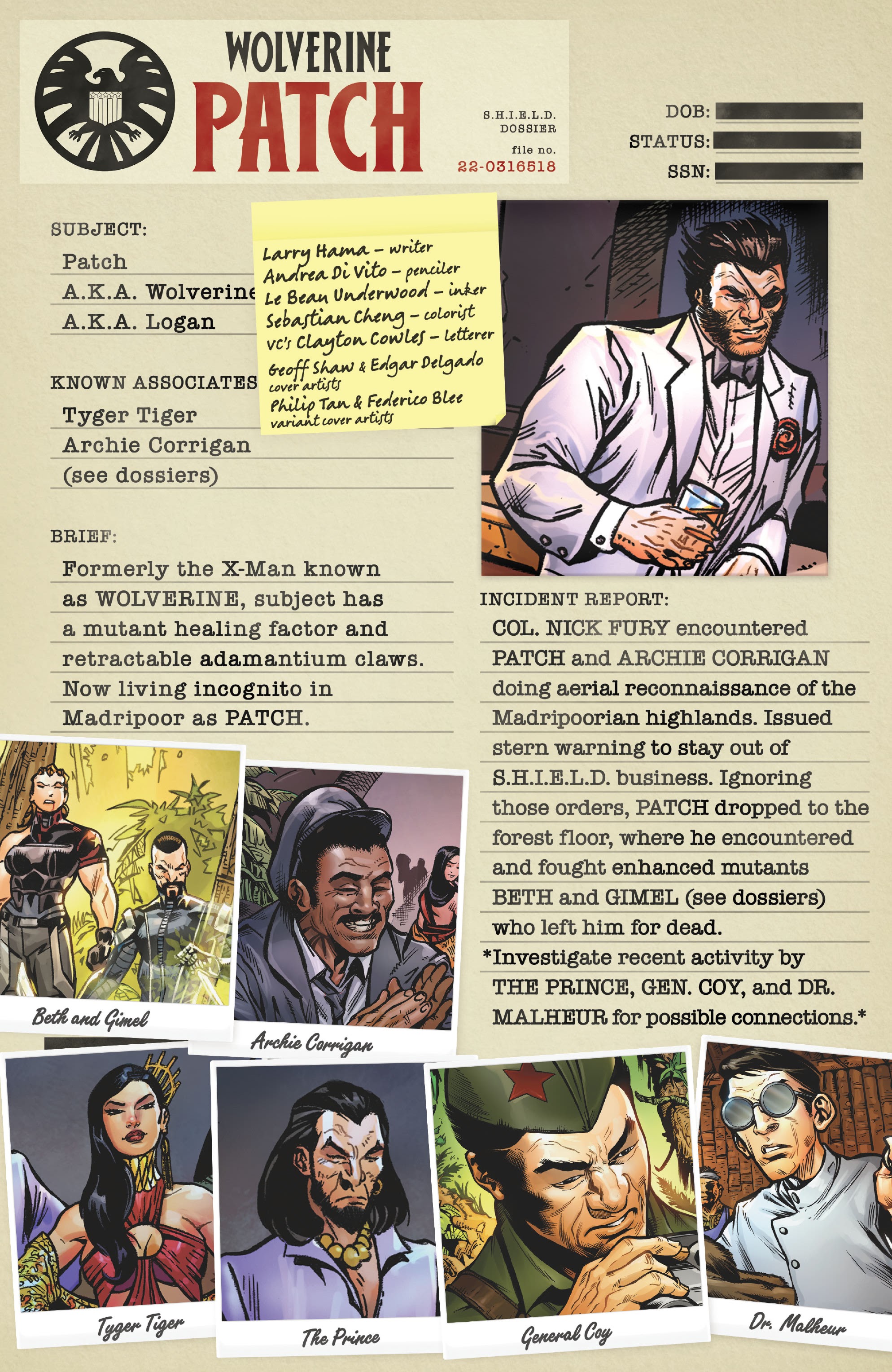 Read online Wolverine: Patch comic -  Issue #2 - 2