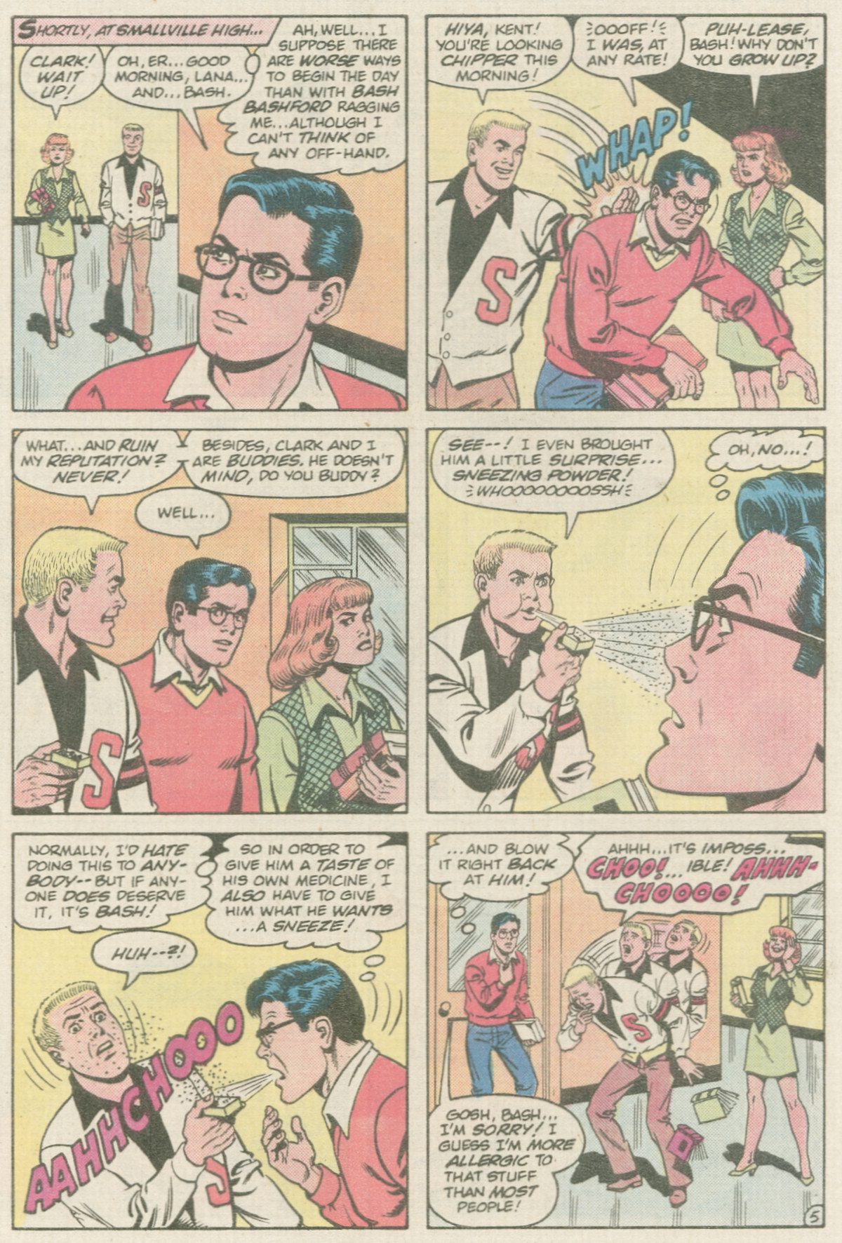 Read online The New Adventures of Superboy comic -  Issue #36 - 6