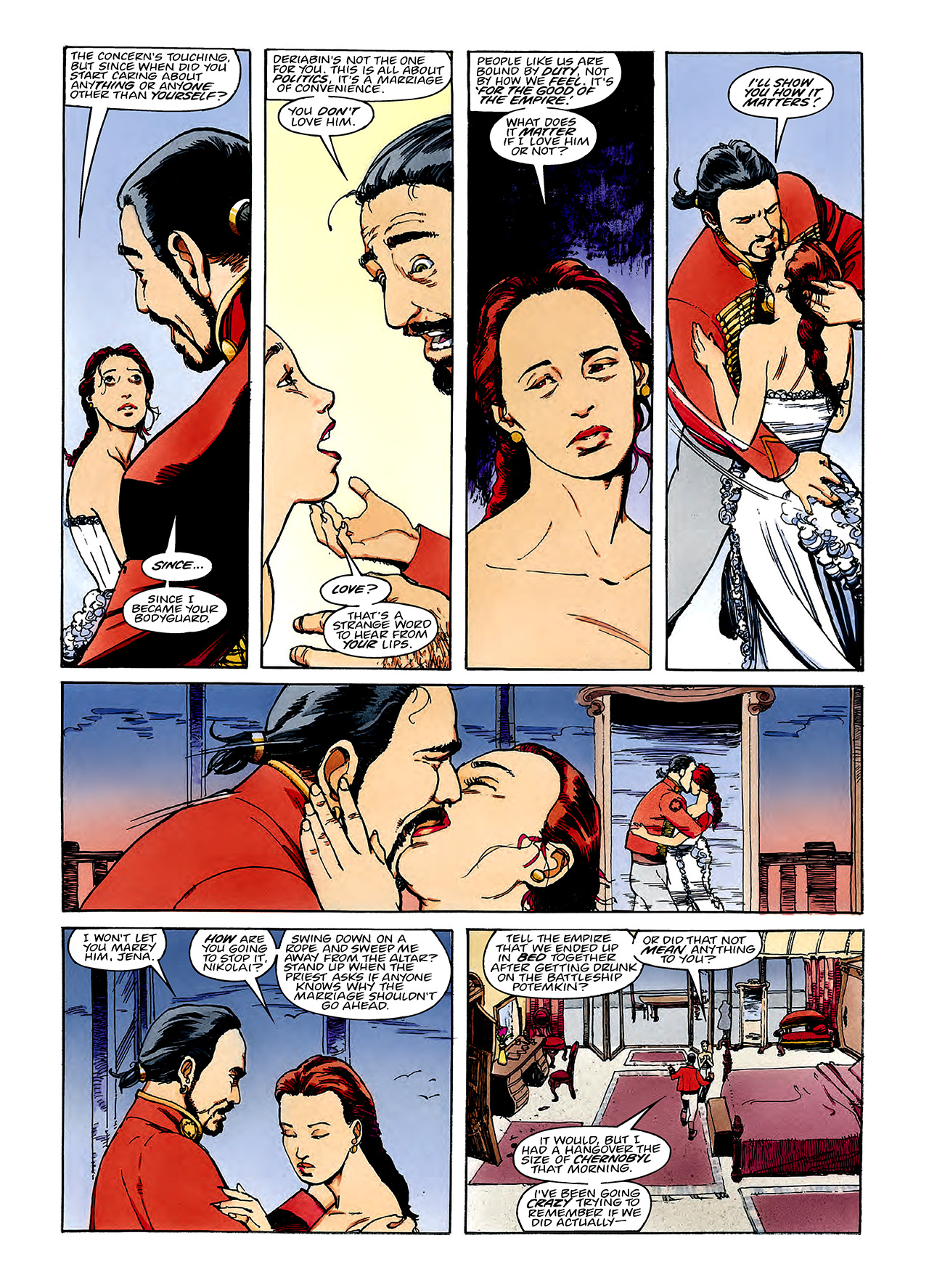 Read online Nikolai Dante comic -  Issue # TPB 3 - 72