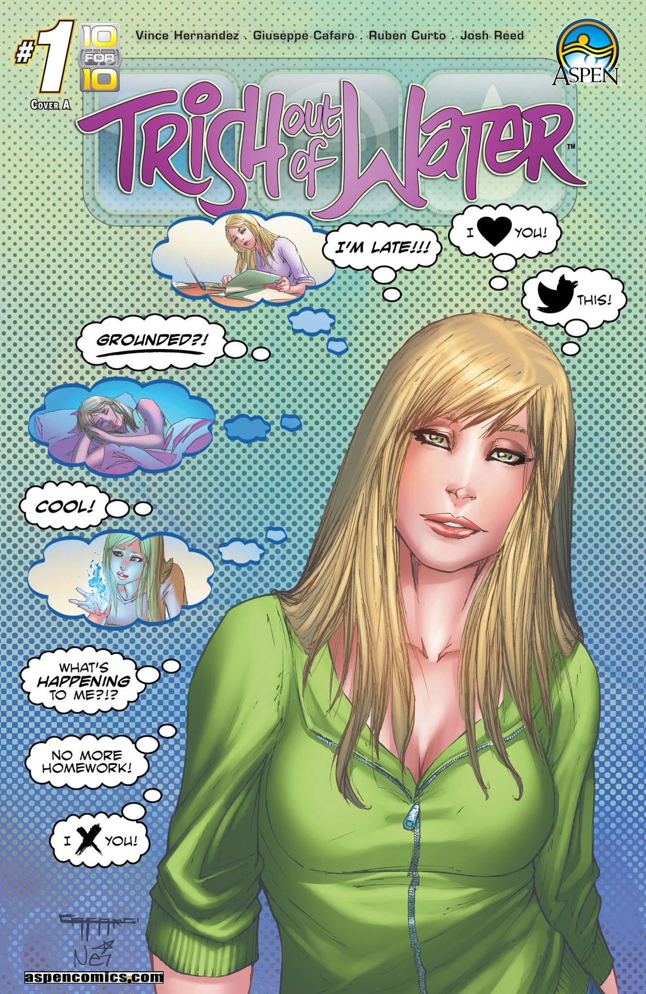 Read online Trish Out of Water comic -  Issue #1 - 1