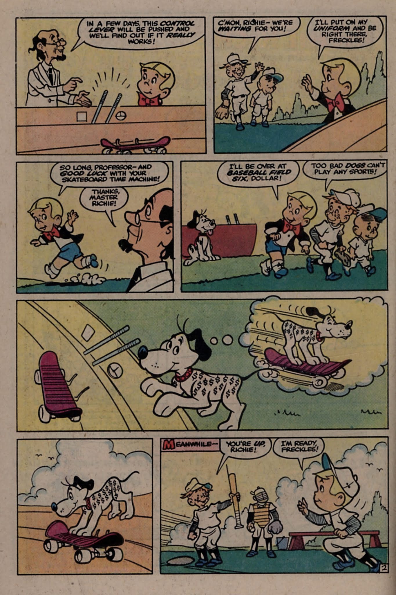 Read online Richie Rich & Dollar the Dog comic -  Issue #2 - 6