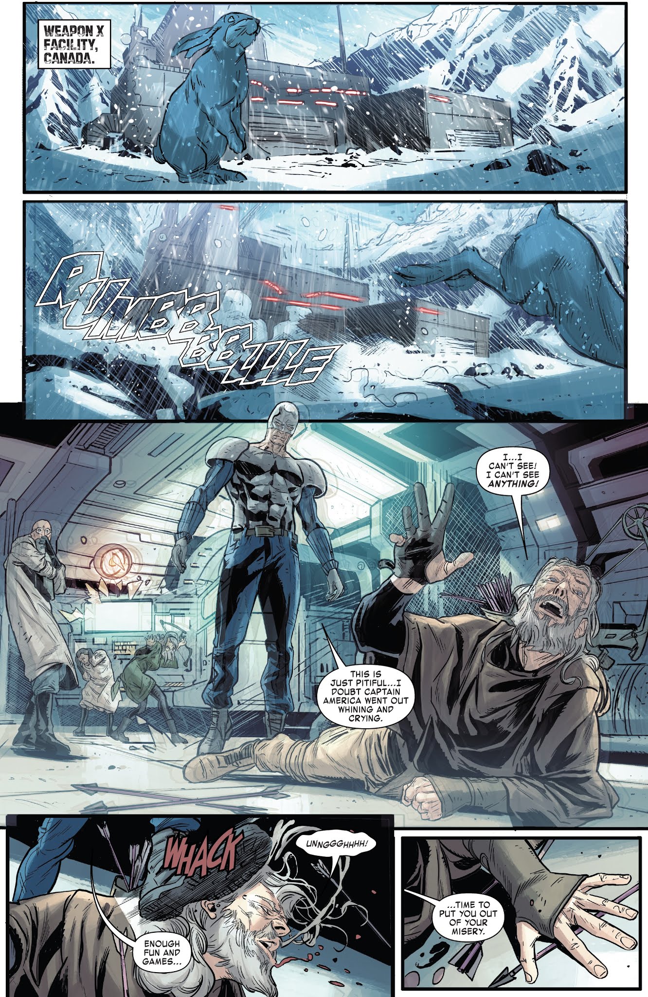 Read online Old Man Hawkeye comic -  Issue #12 - 4
