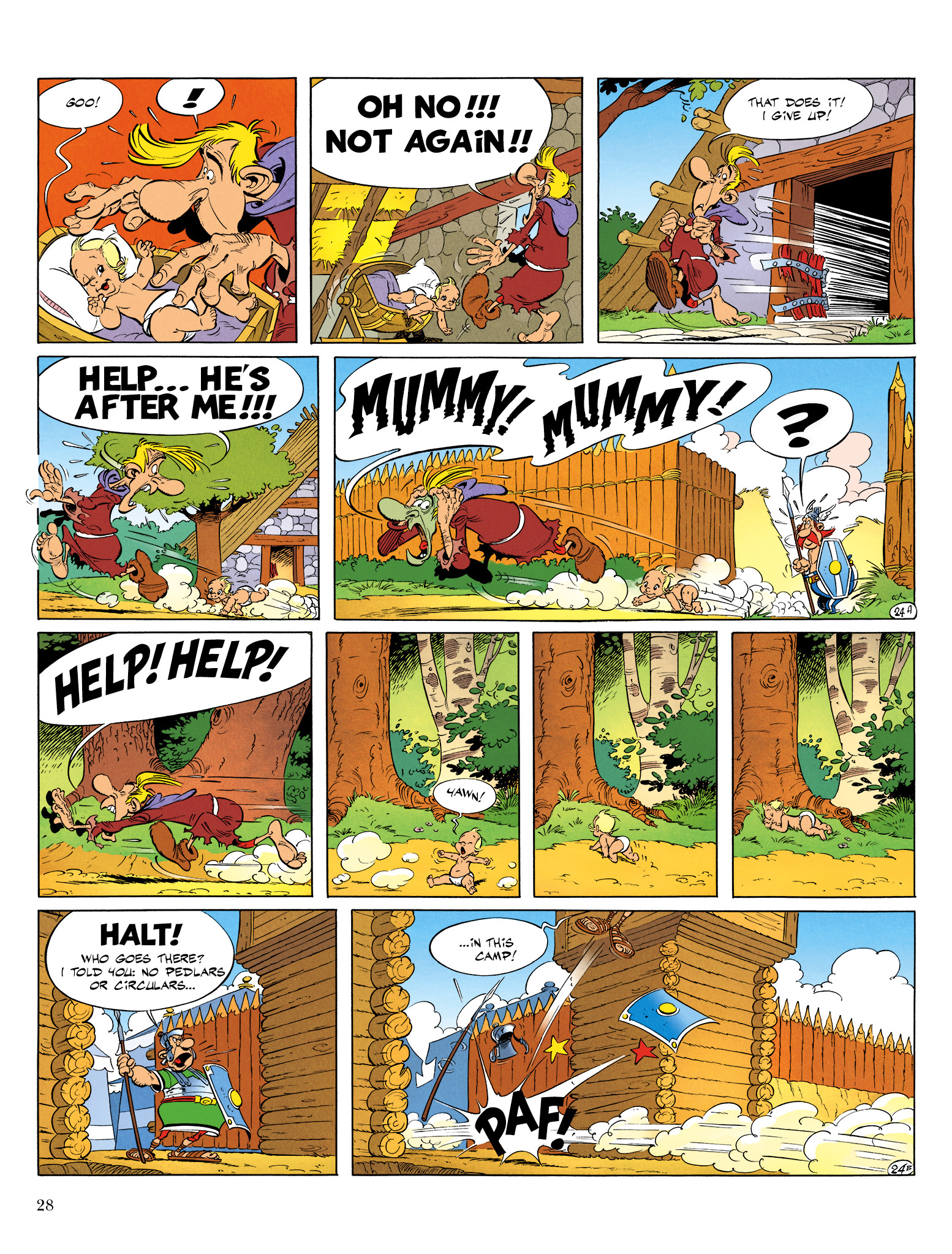 Read online Asterix comic -  Issue #27 - 29