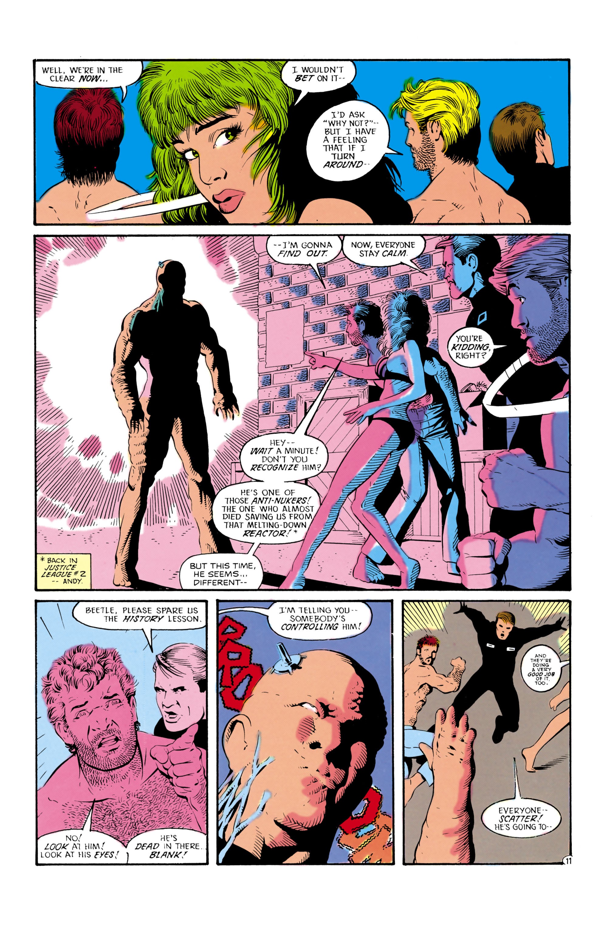 Read online Justice League International (1987) comic -  Issue #17 - 12