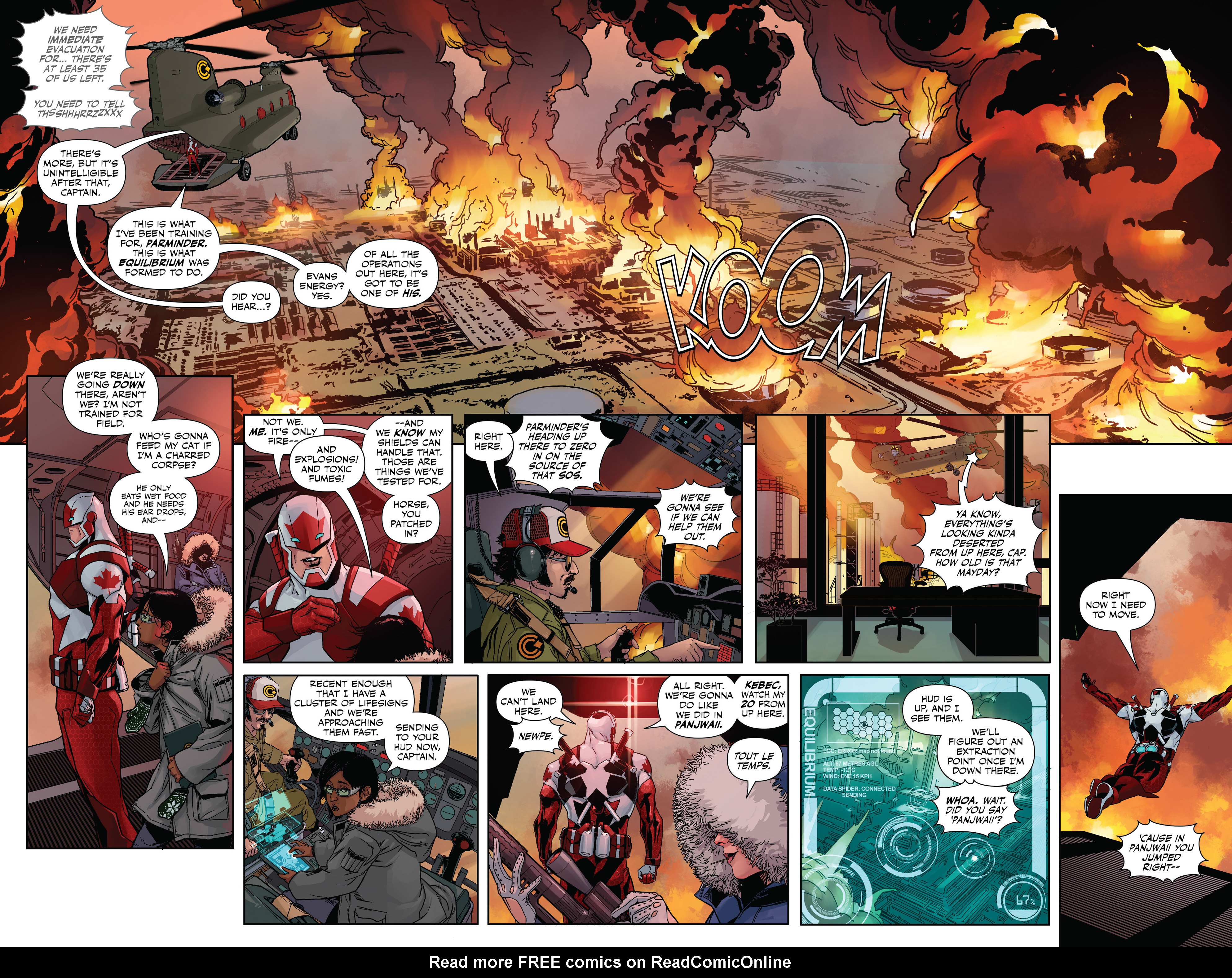 Read online Free Comic Book Day 2015 comic -  Issue # Captain Canuck - 5