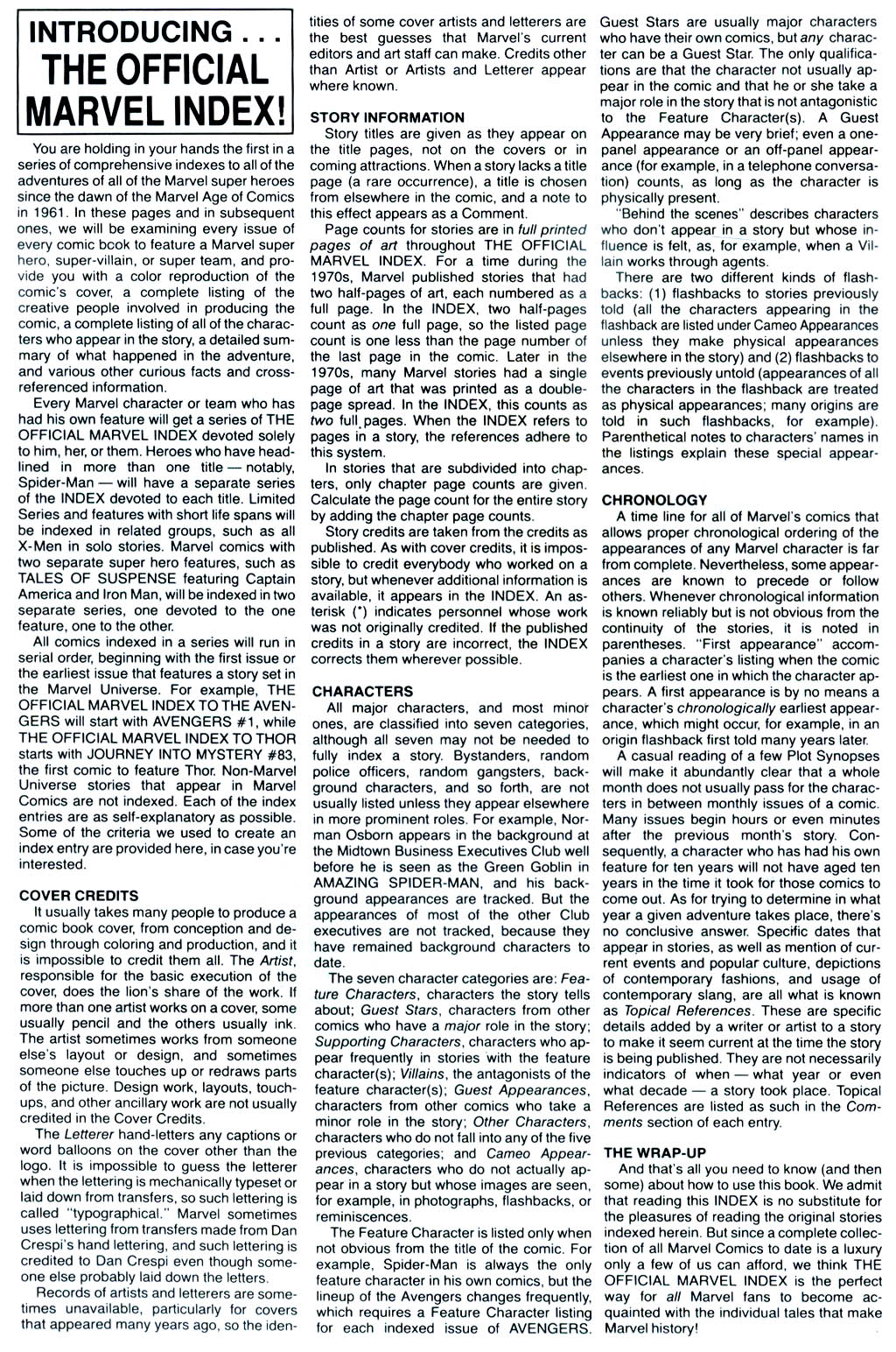 Read online The Official Marvel Index to The Amazing Spider-Man comic -  Issue #4 - 35