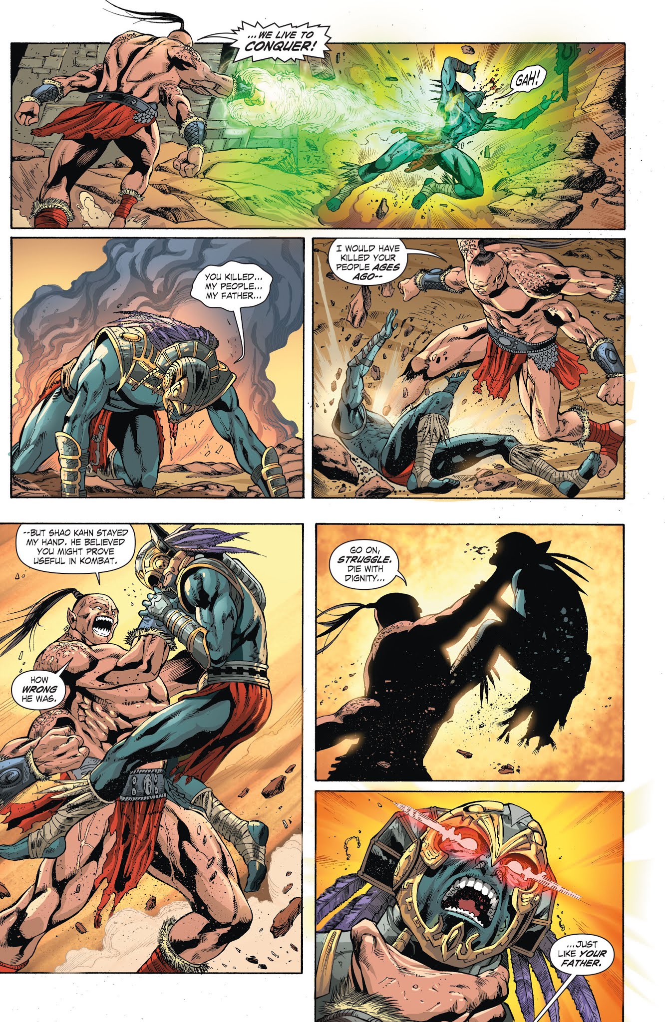 Read online Mortal Kombat X [I] comic -  Issue # _TPB 1 - 85