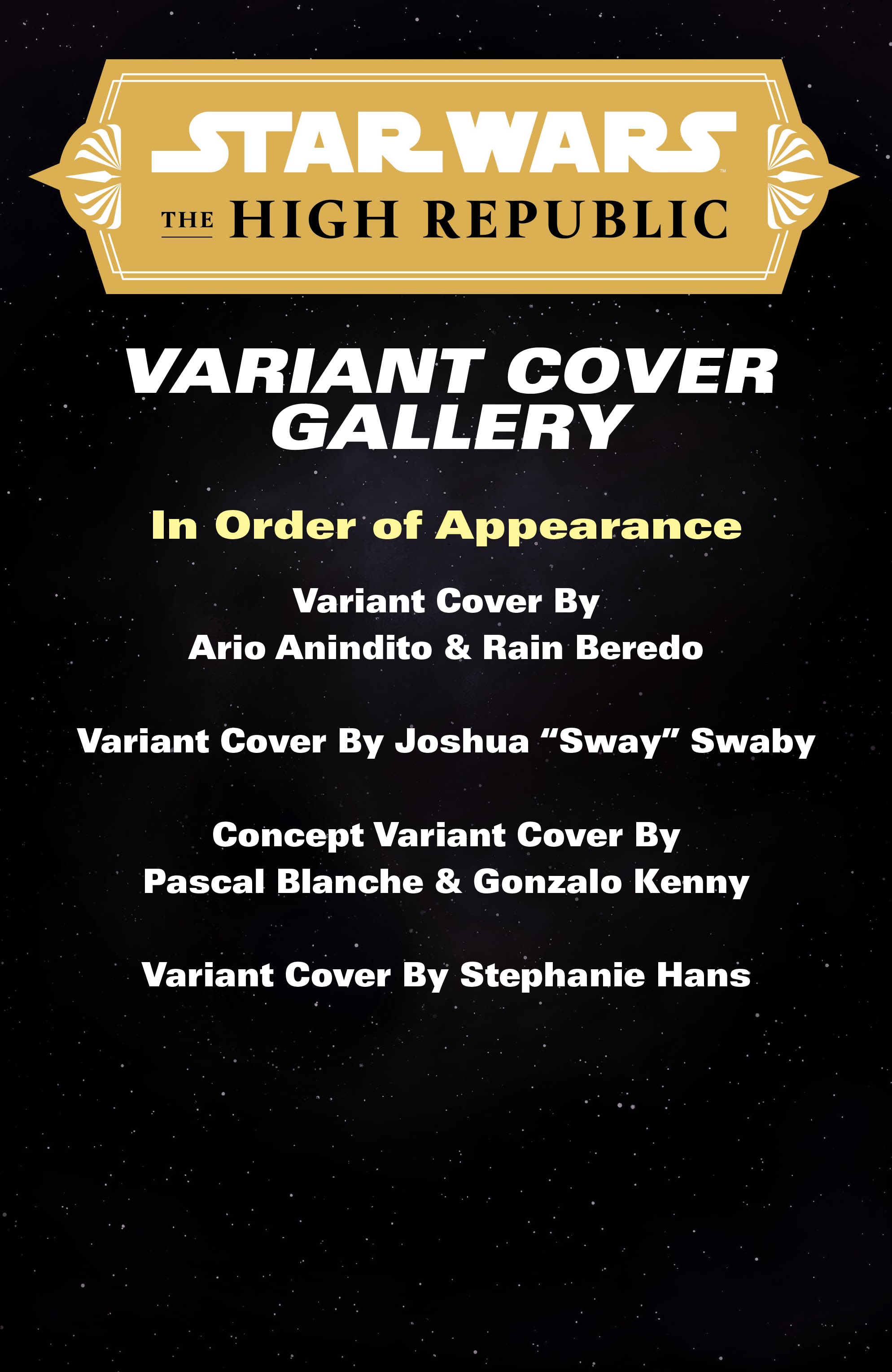 Read online Star Wars: The High Republic Behind-the-Scenes Exclusive comic -  Issue # Full - 53