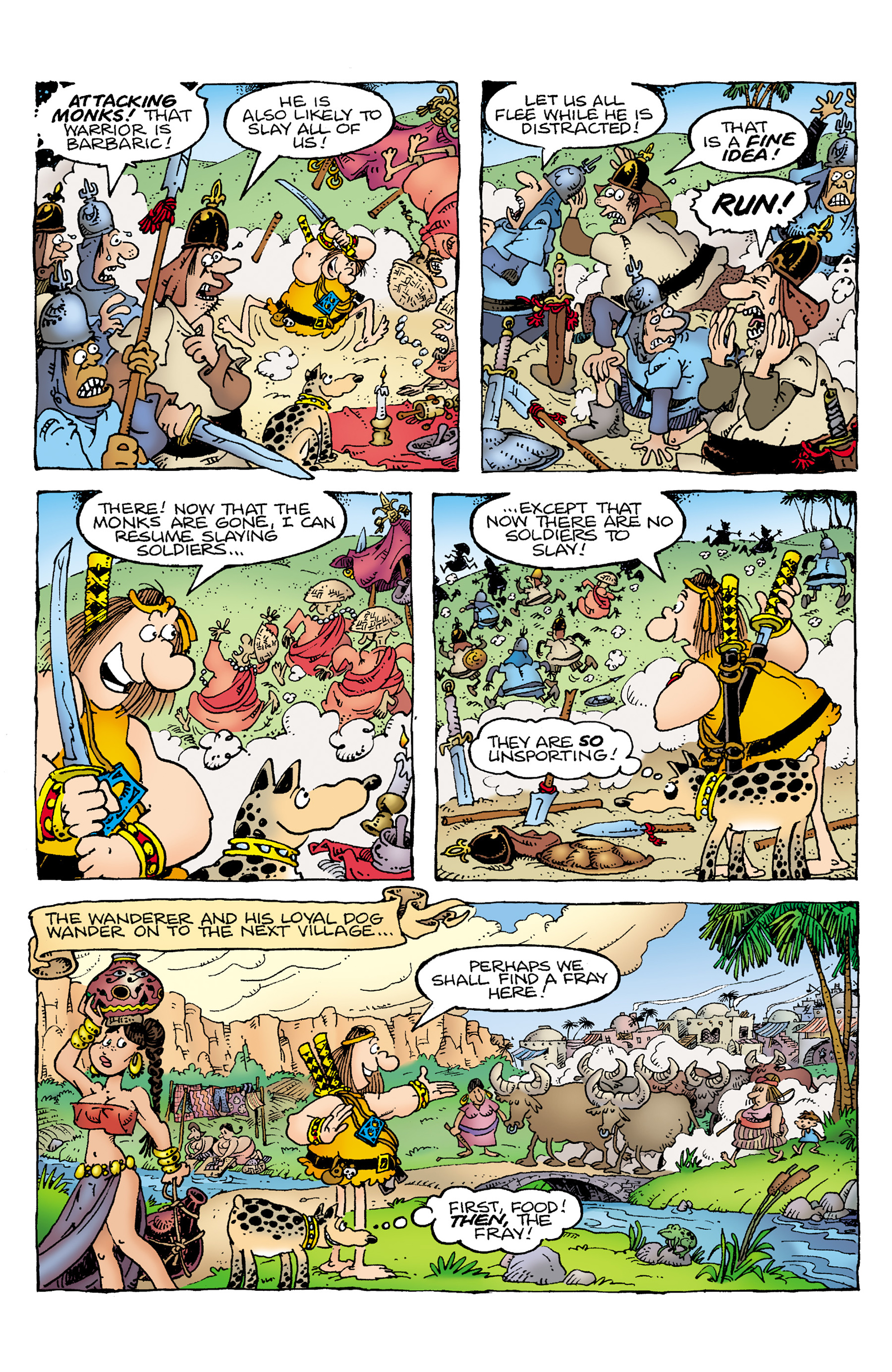 Read online Groo: Fray of the Gods comic -  Issue #1 - 12