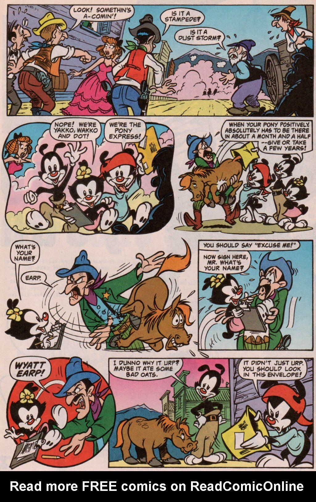 Read online Animaniacs comic -  Issue #6 - 17