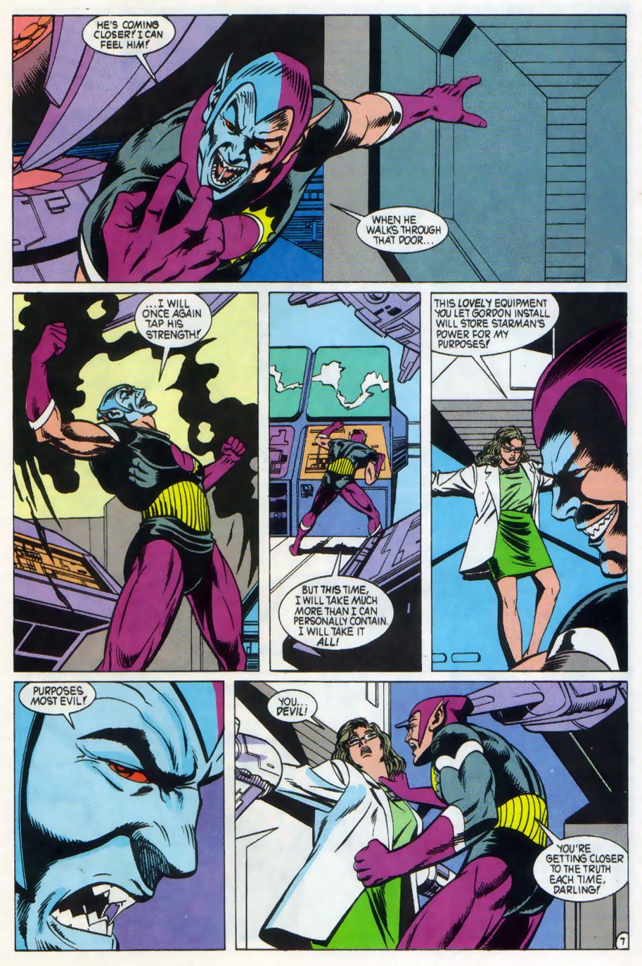Read online Starman (1988) comic -  Issue #45 - 8