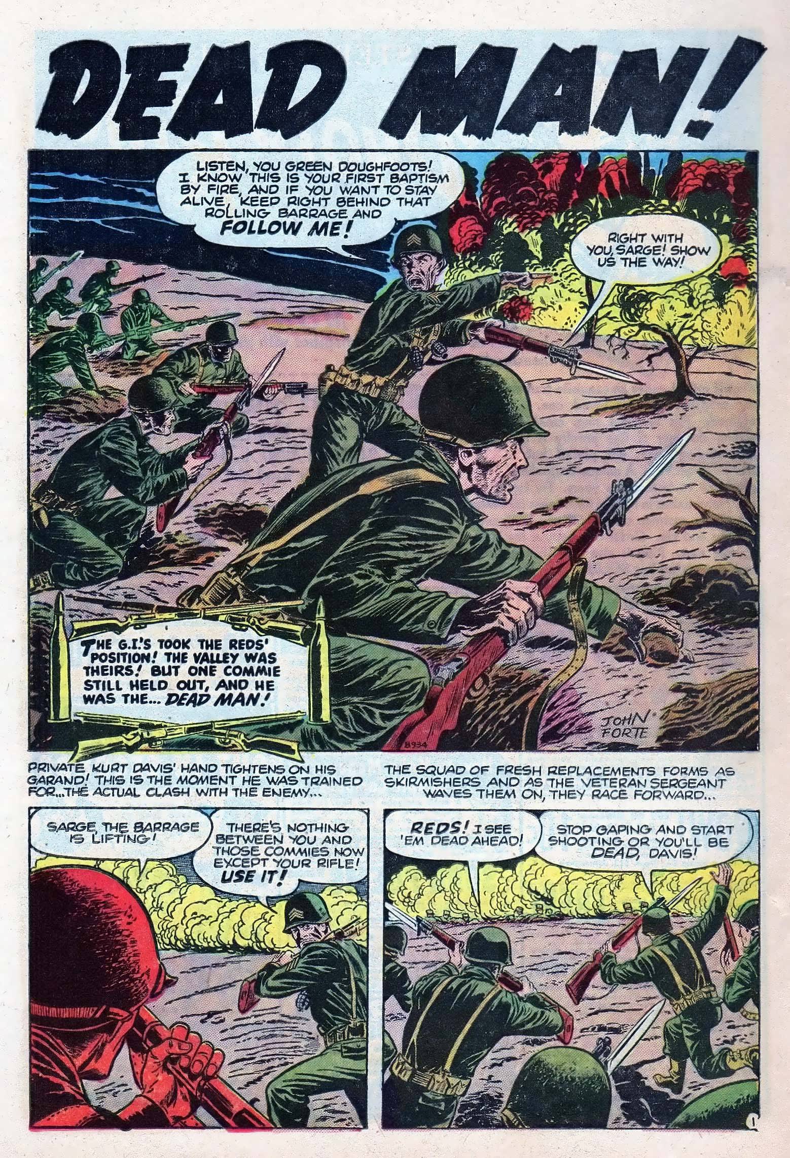 Read online Combat (1952) comic -  Issue #10 - 22