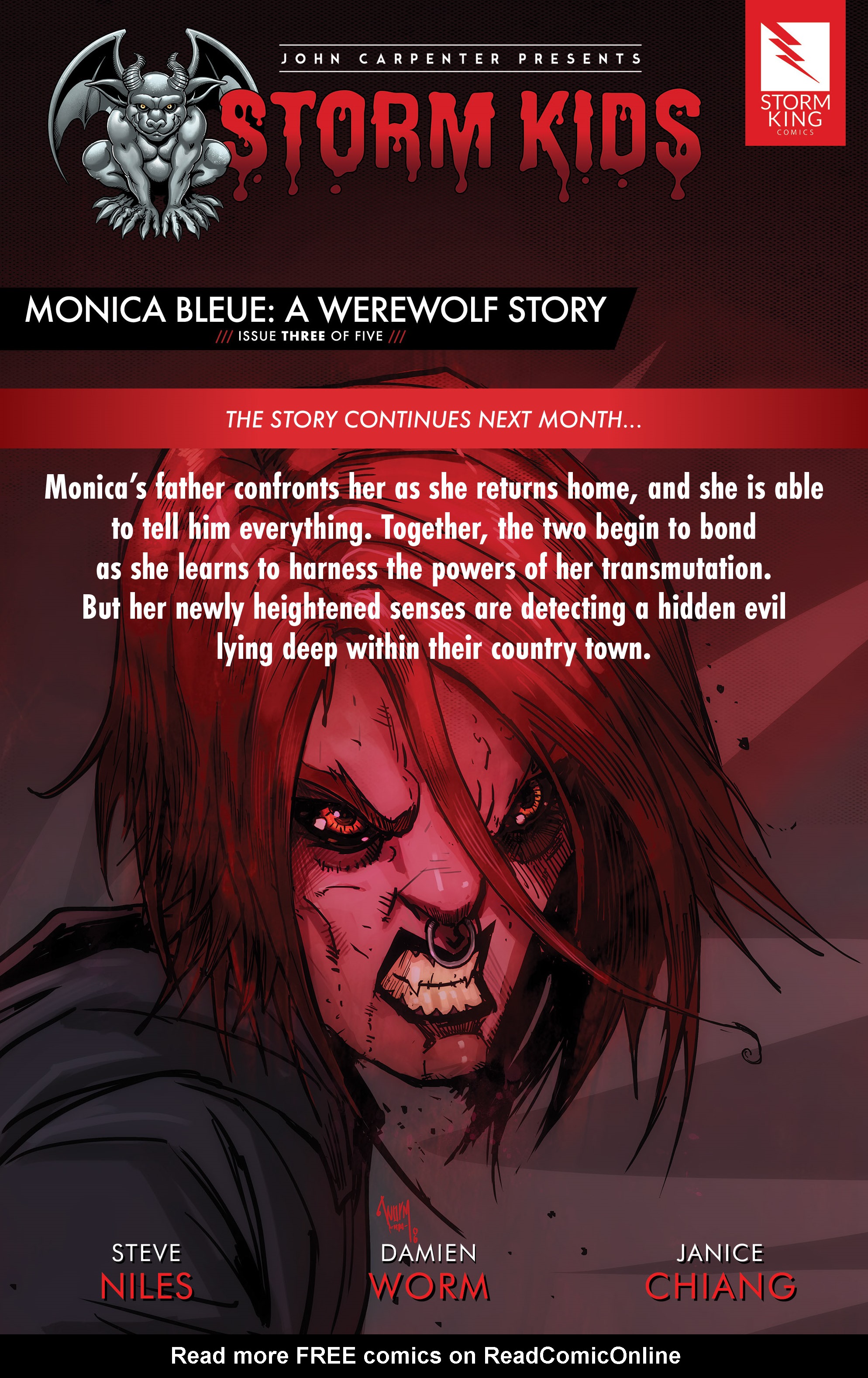 Read online John Carpenter Presents Storm Kids: Monica Bleue: A Werewolf Story comic -  Issue #2 - 25
