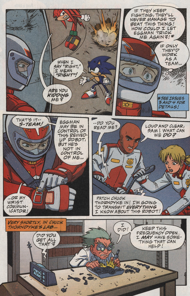 Read online Sonic X comic -  Issue #20 - 30