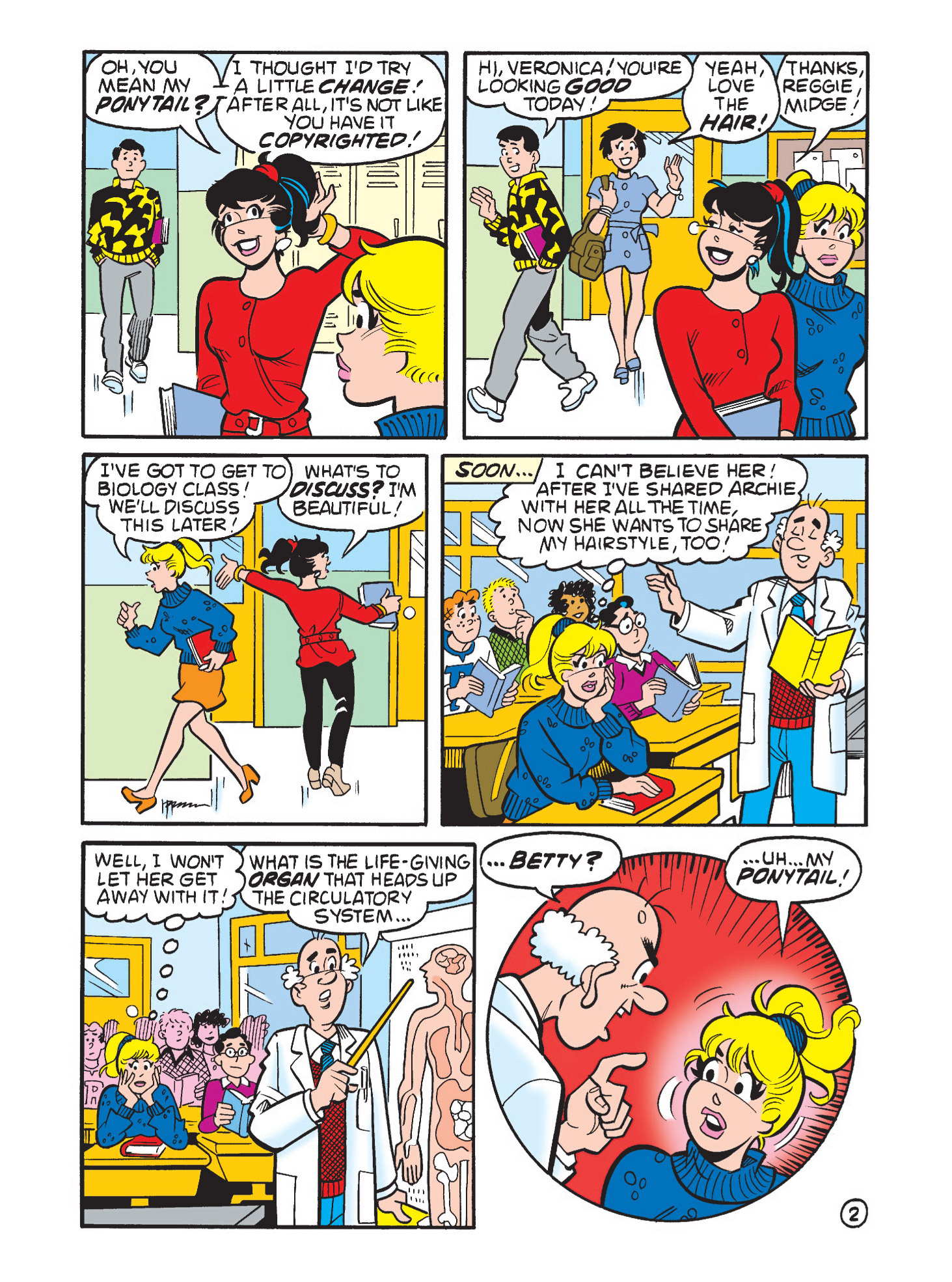 Read online Betty & Veronica Friends Double Digest comic -  Issue #230 - 139