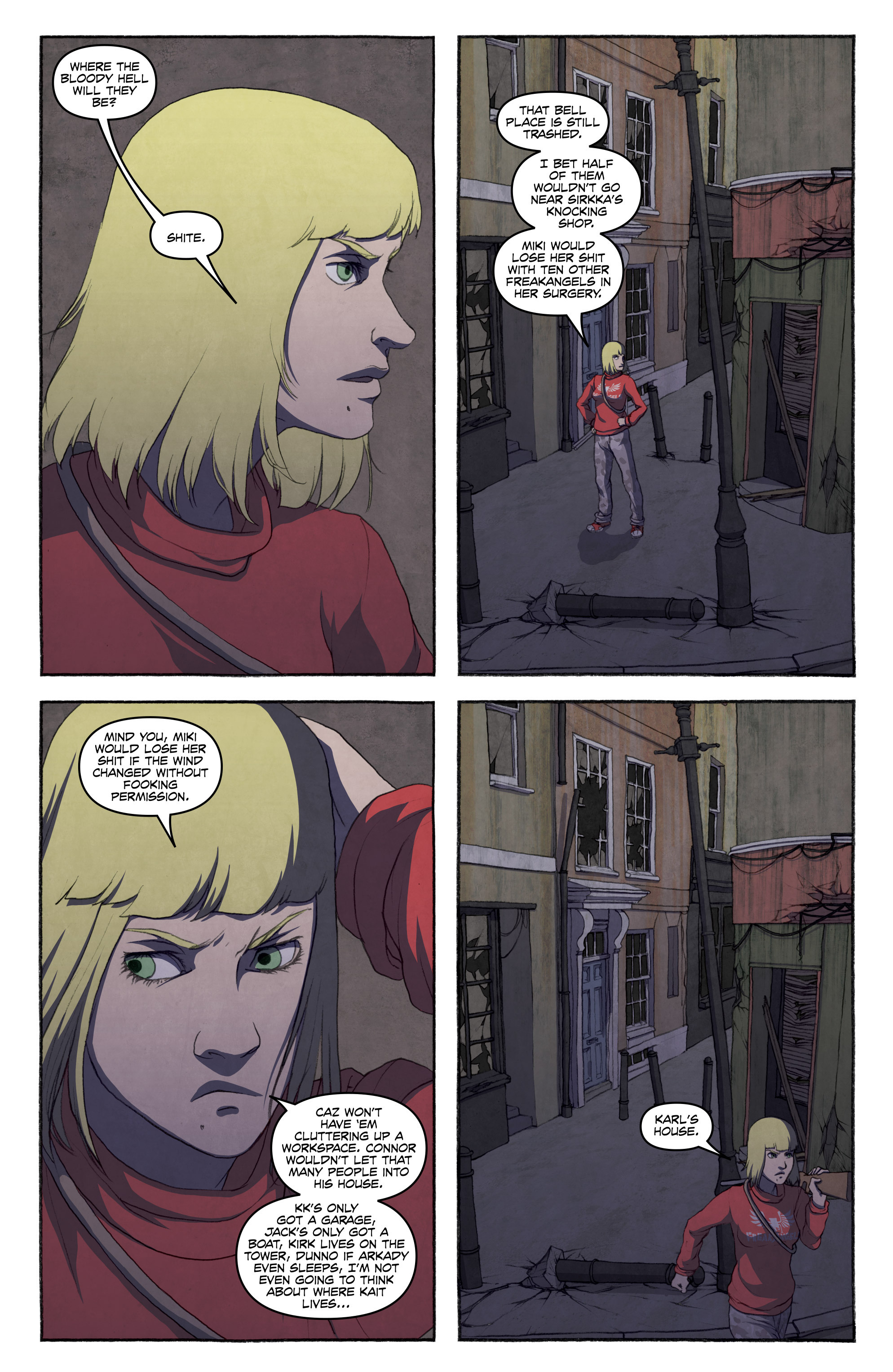 Read online FreakAngels comic -  Issue #6 - 47