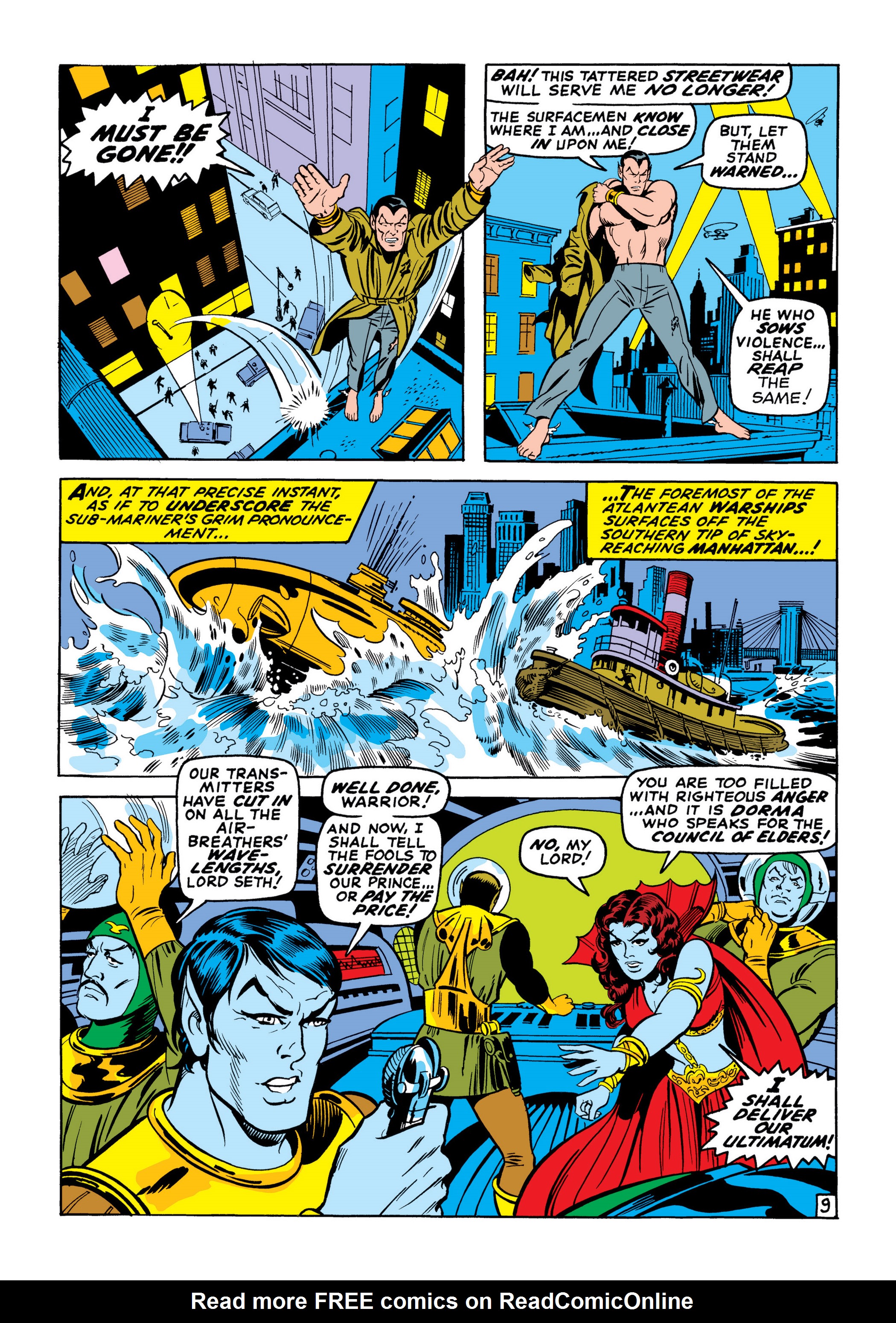 Read online Marvel Masterworks: The Sub-Mariner comic -  Issue # TPB 4 (Part 2) - 65