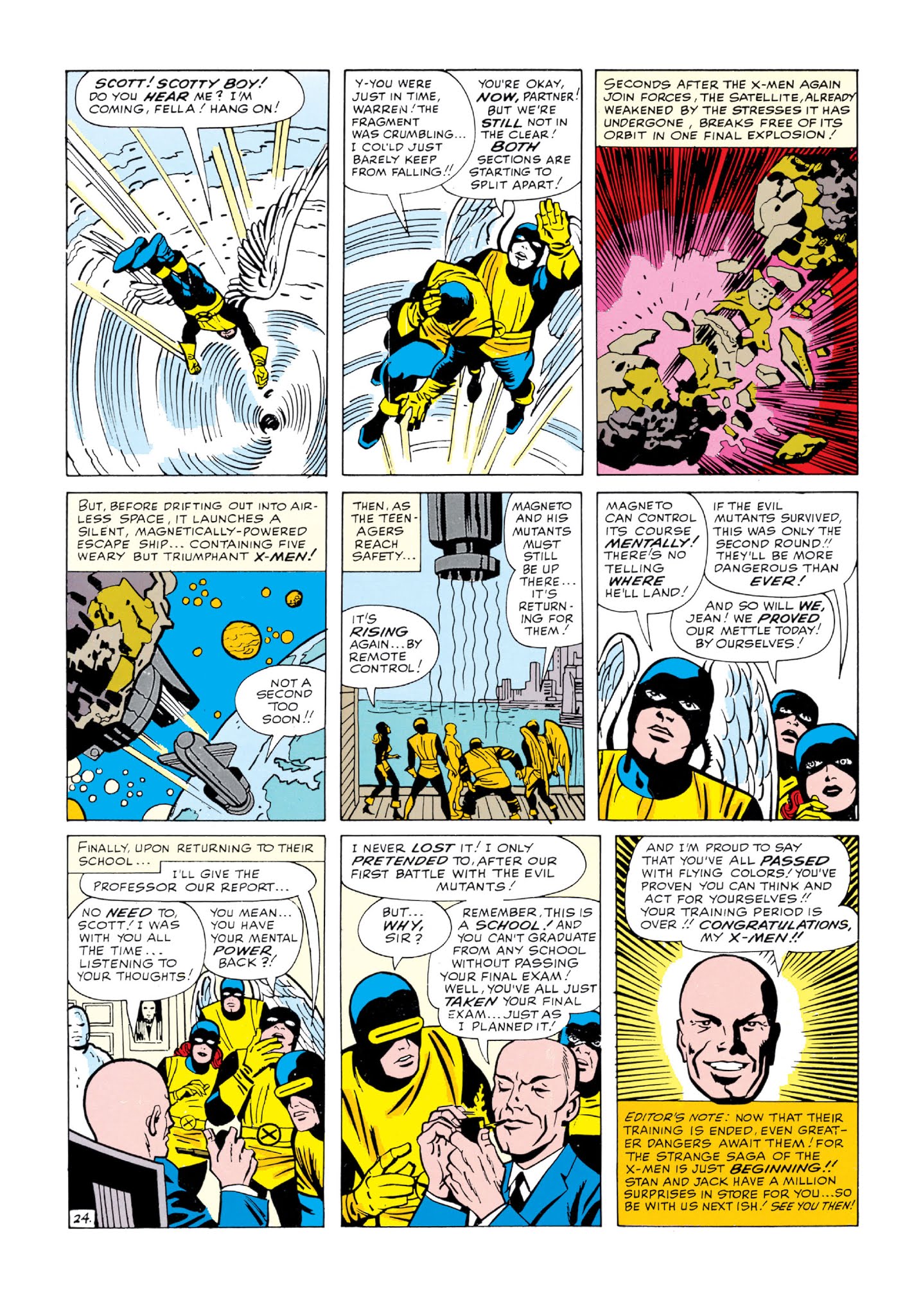 Read online Marvel Masterworks: The X-Men comic -  Issue # TPB 1 (Part 2) - 24