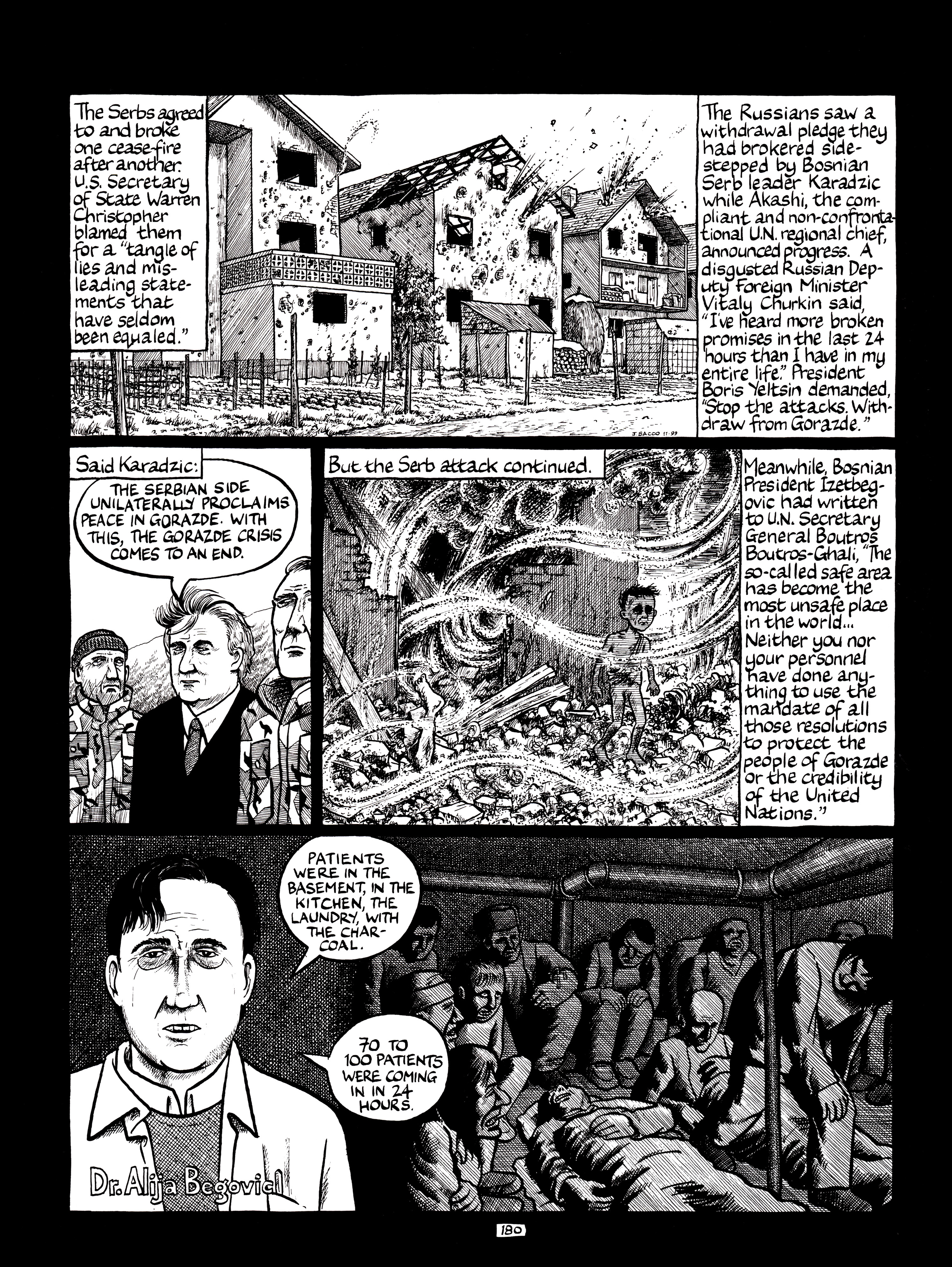 Read online Safe Area Goražde comic -  Issue # TPB (Part 3) - 21