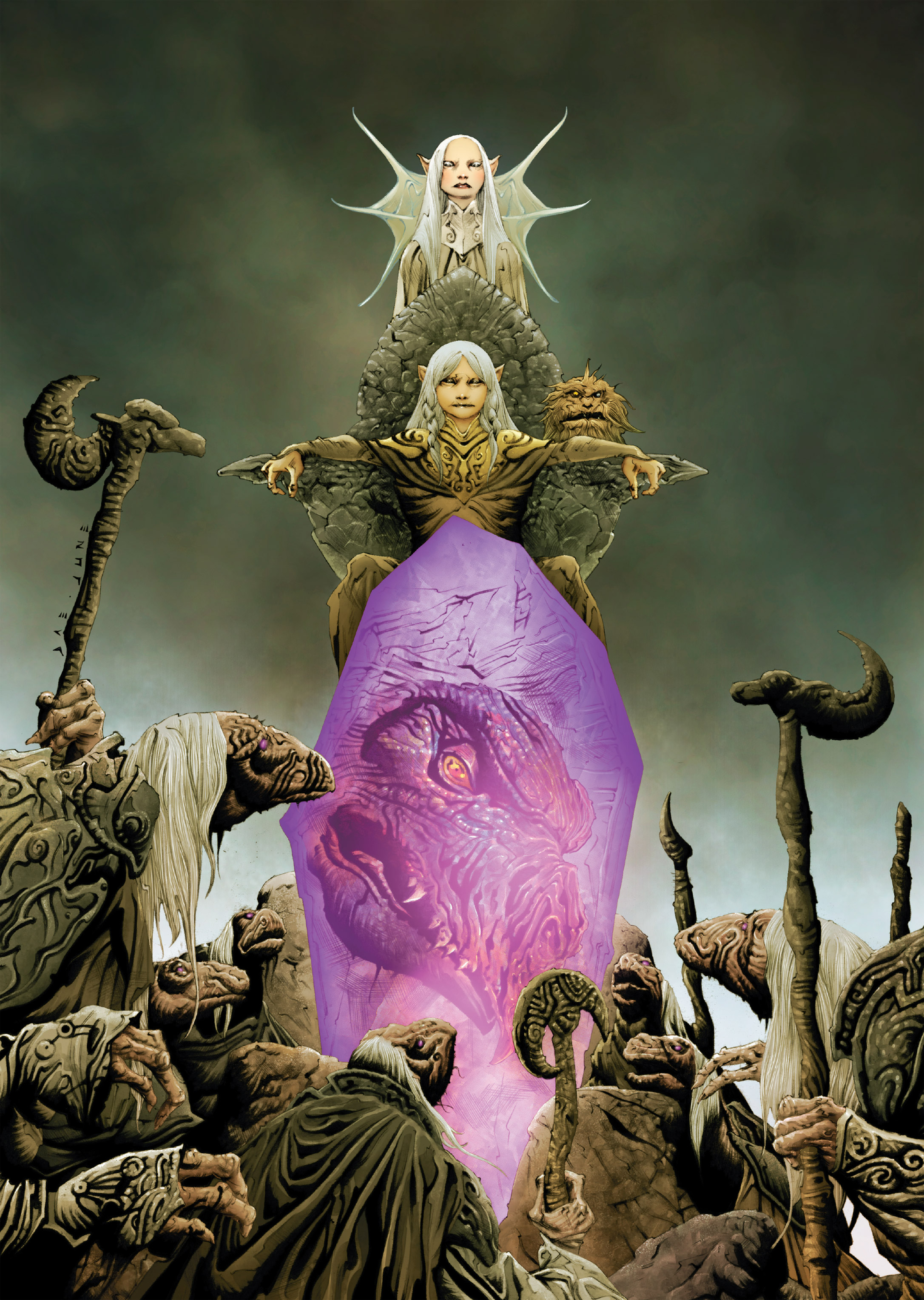 Read online Jim Henson's The Dark Crystal Artist Tribute comic -  Issue # TPB - 74