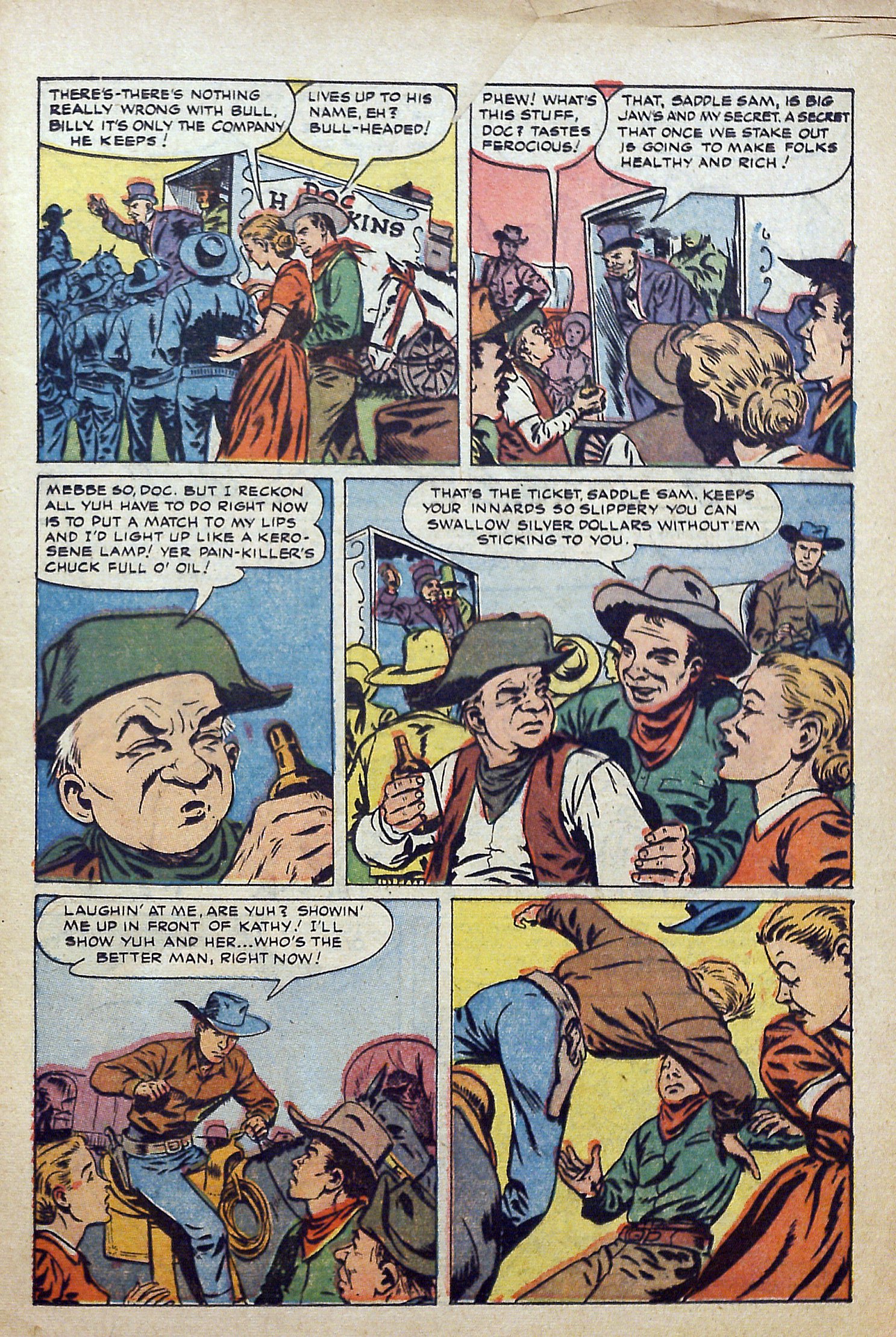 Read online Billy the Kid Adventure Magazine comic -  Issue #17 - 25