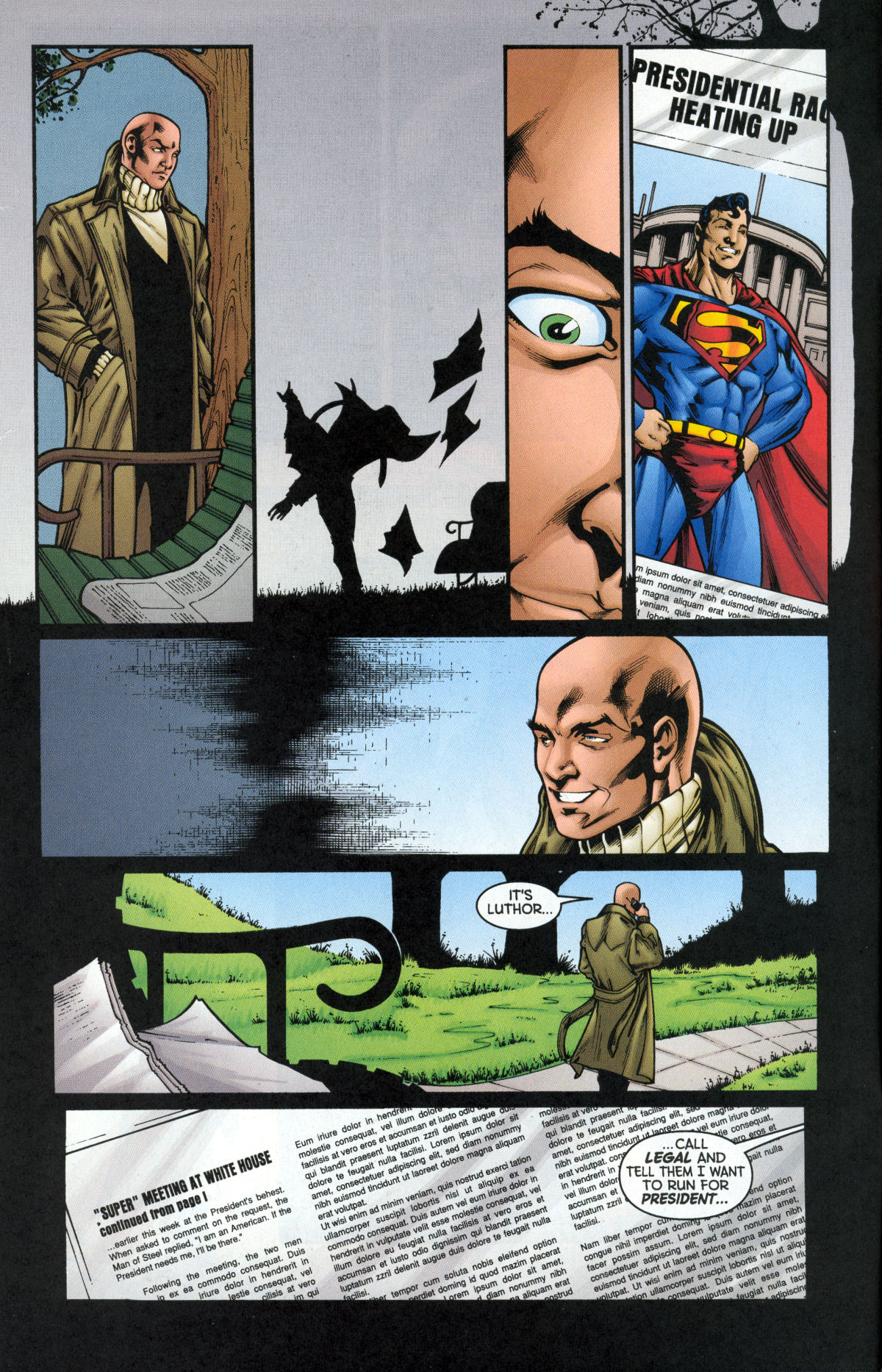 Read online Superman: President Lex comic -  Issue # TPB - 15