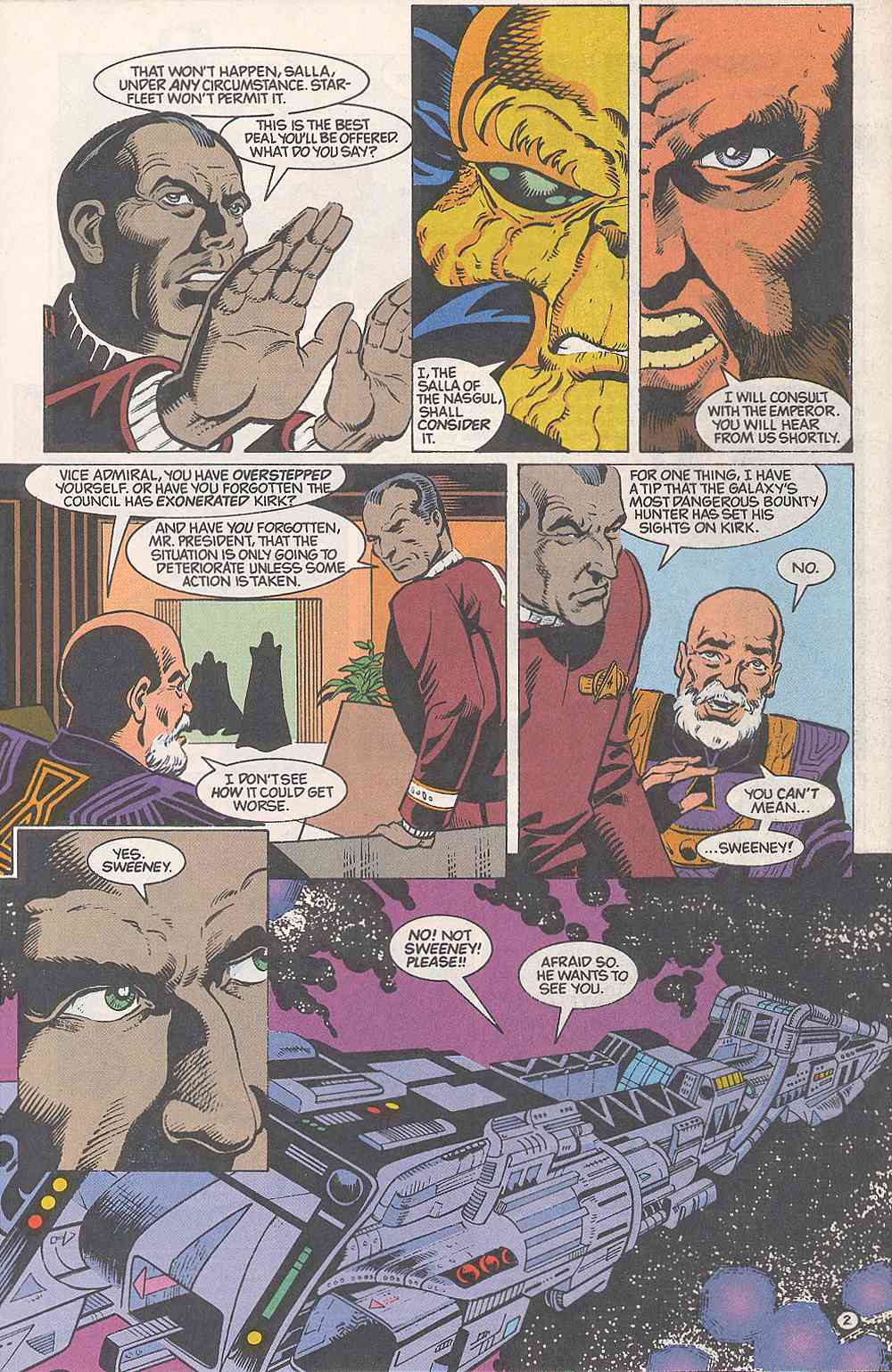 Read online Star Trek (1989) comic -  Issue #7 - 3