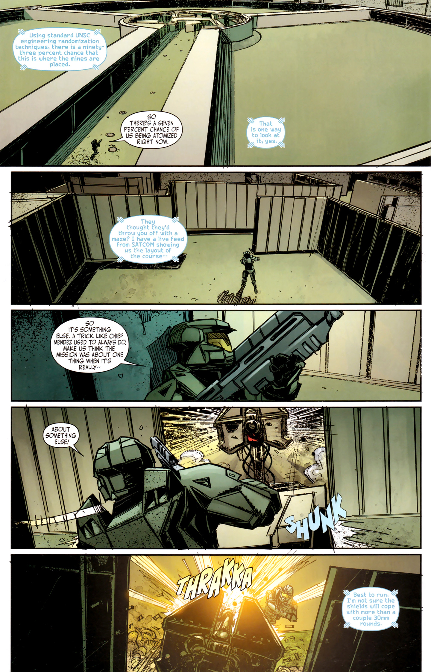 Read online Halo: Fall Of Reach - Invasion comic -  Issue #1 - 22