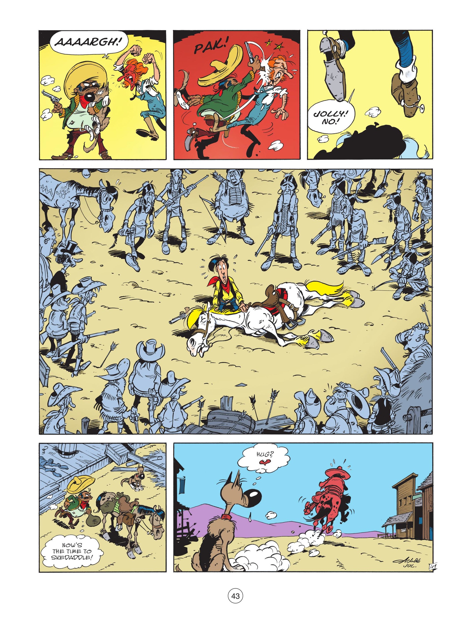 Read online A Lucky Luke Adventure comic -  Issue #82 - 45