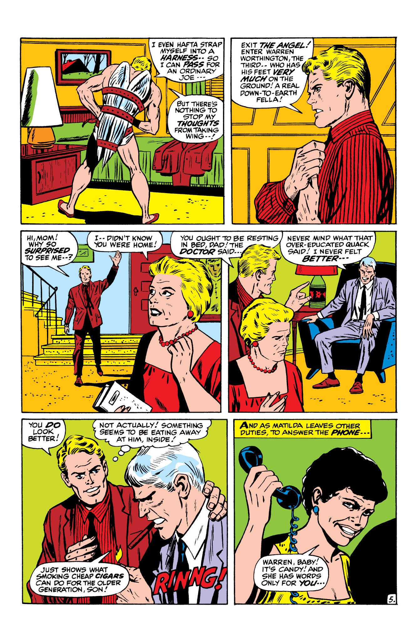Read online Marvel Masterworks: The X-Men comic -  Issue # TPB 5 (Part 3) - 59