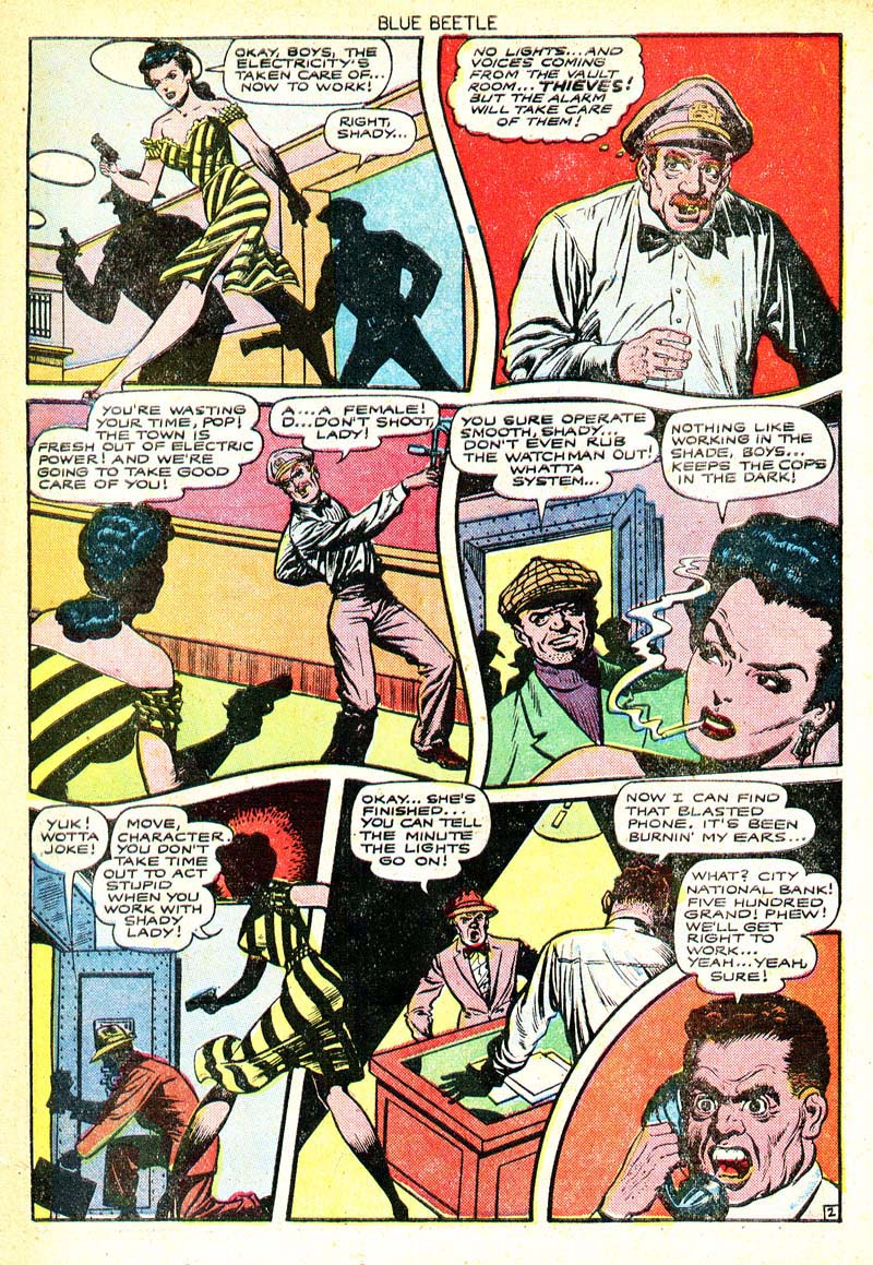 Read online The Blue Beetle comic -  Issue #51 - 3