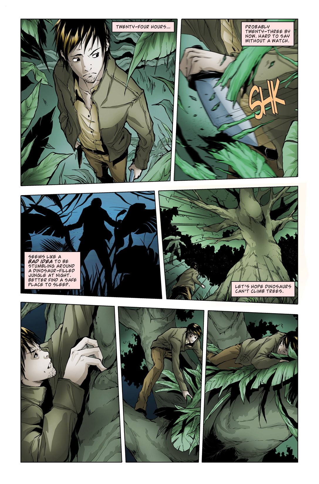 Read online Jurassic Park: Dangerous Games comic -  Issue #1 - 15