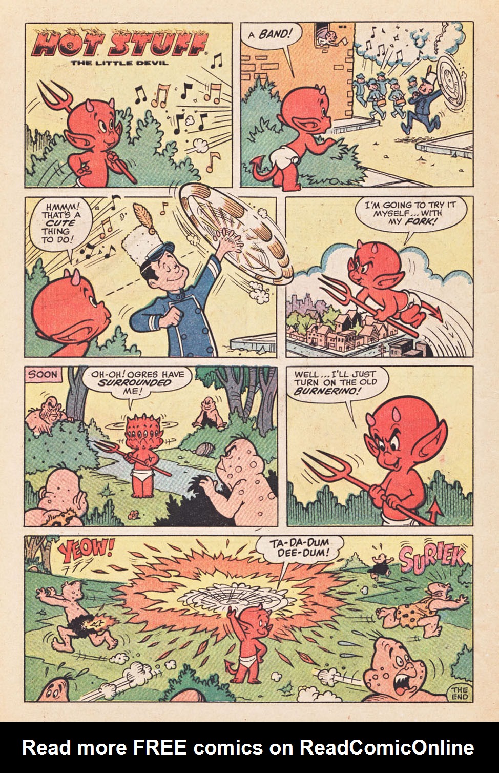 Read online Hot Stuff, the Little Devil comic -  Issue #121 - 10