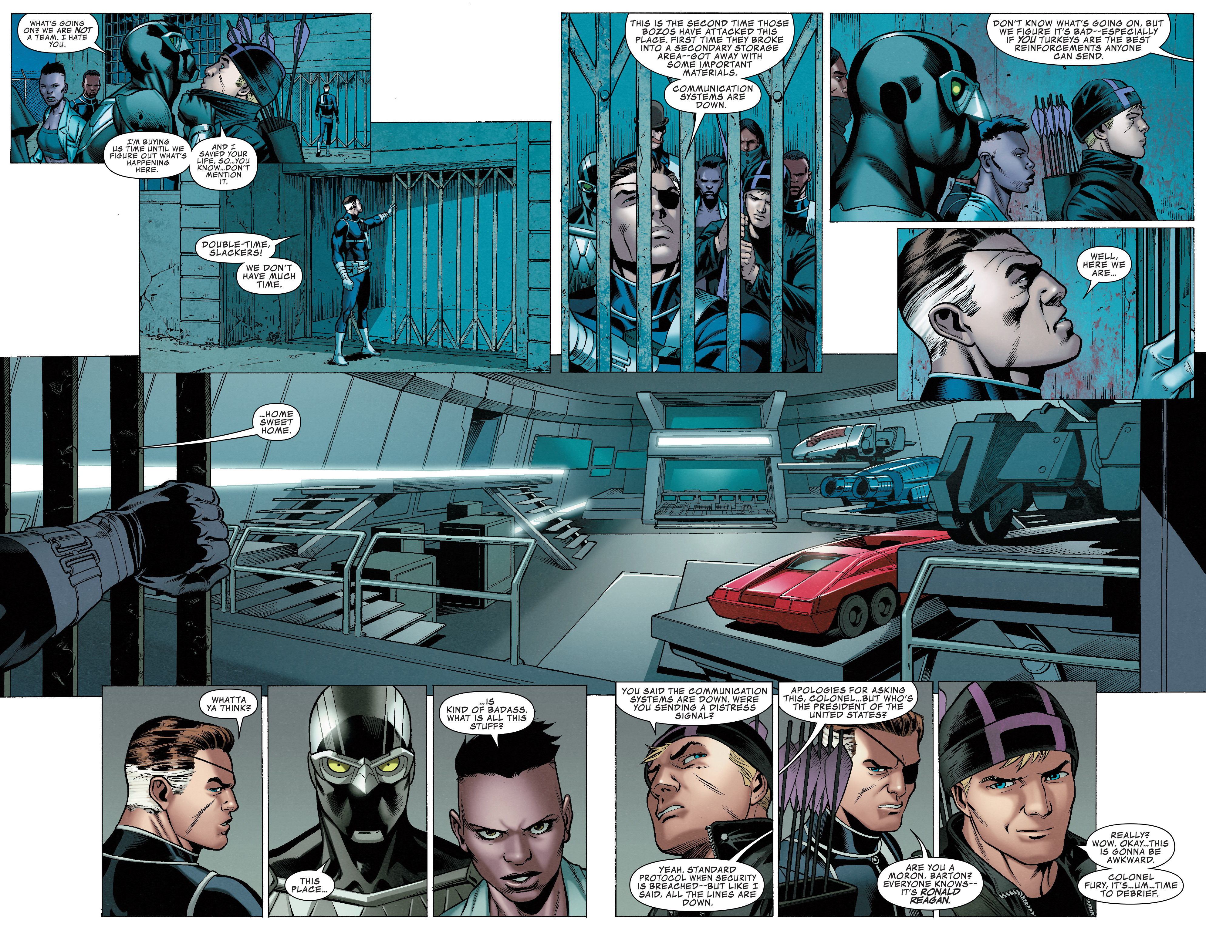 Read online Occupy Avengers comic -  Issue #4 - 10