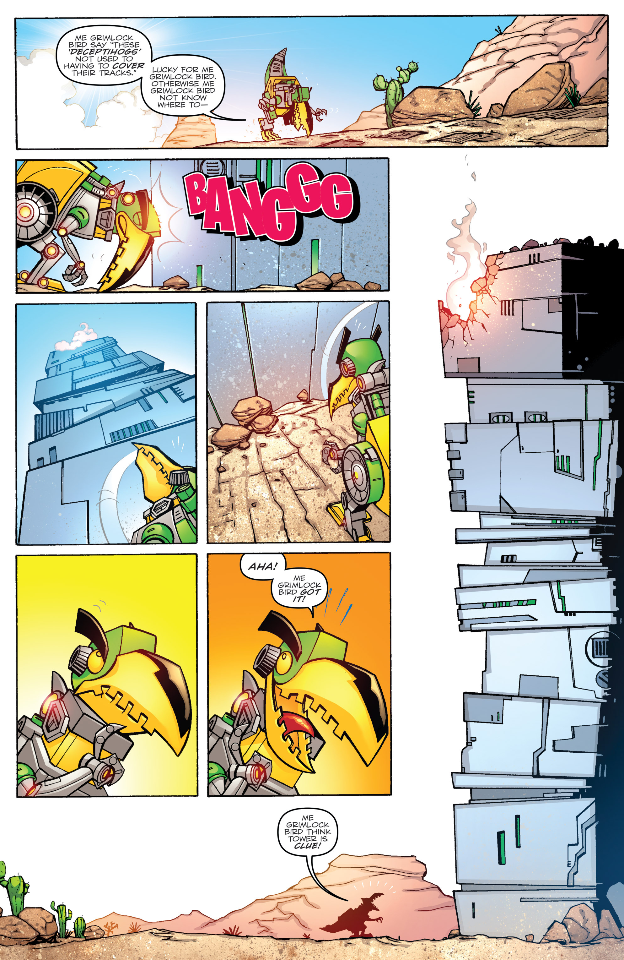 Read online Angry Birds Transformers comic -  Issue #2 - 12