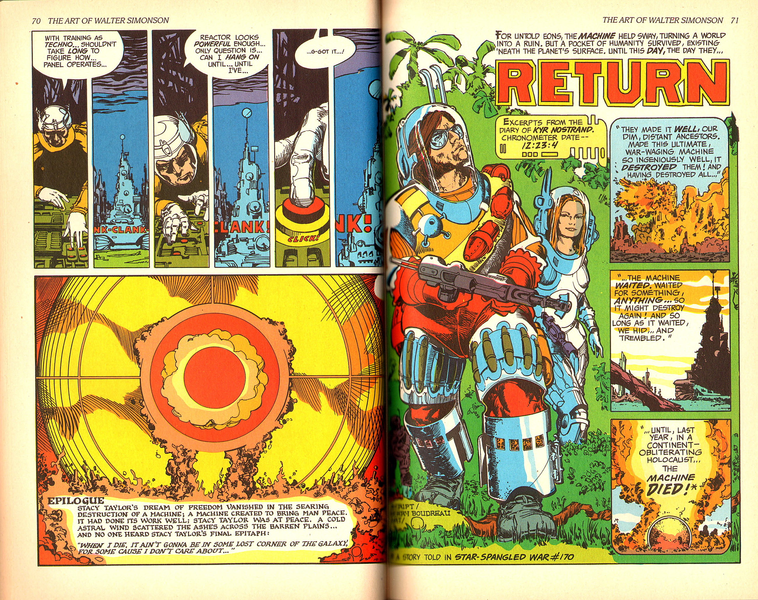 Read online The Art of Walter Simonson comic -  Issue # TPB - 37